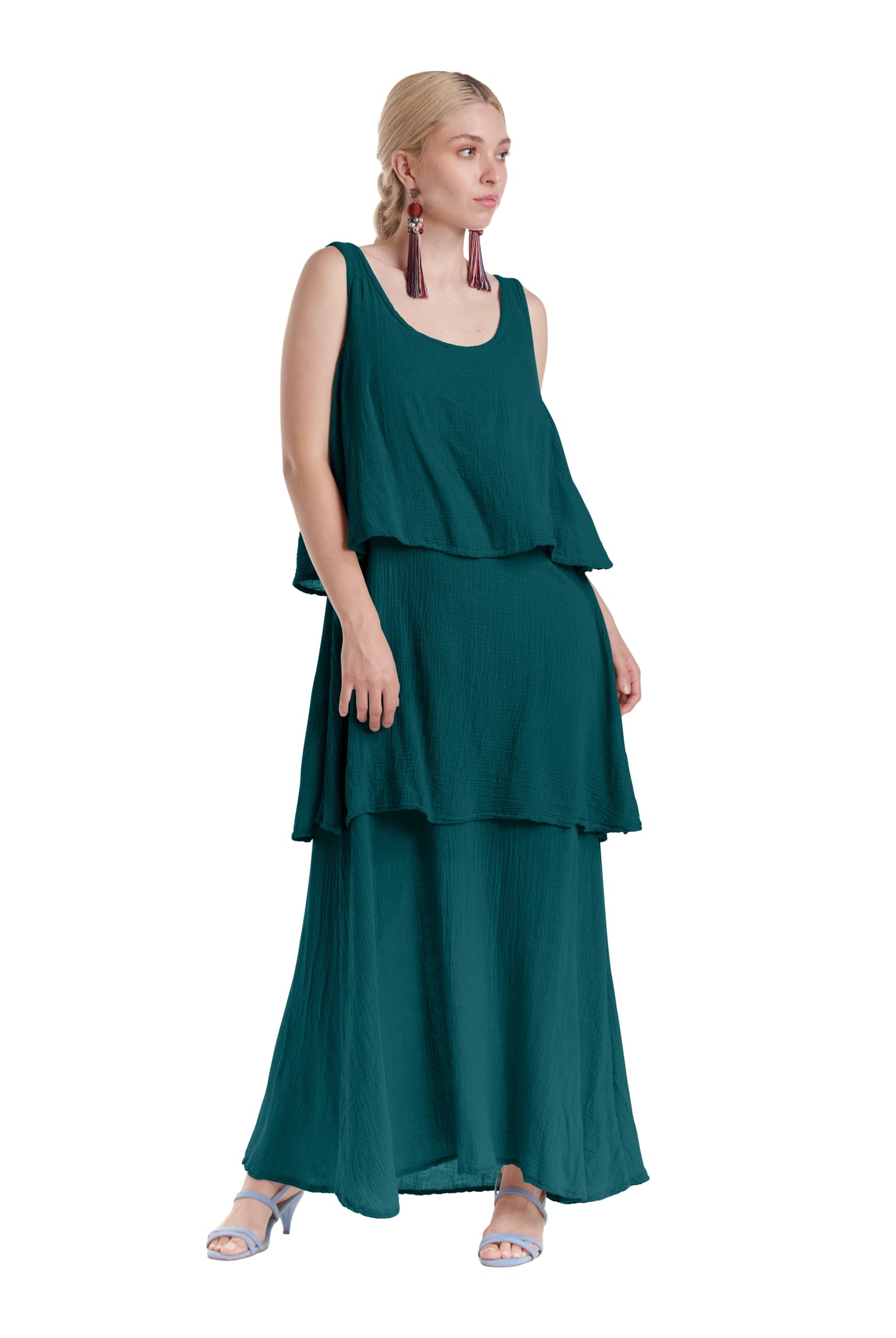 Dream Cotton Gauze Dress-Oh My Gauze