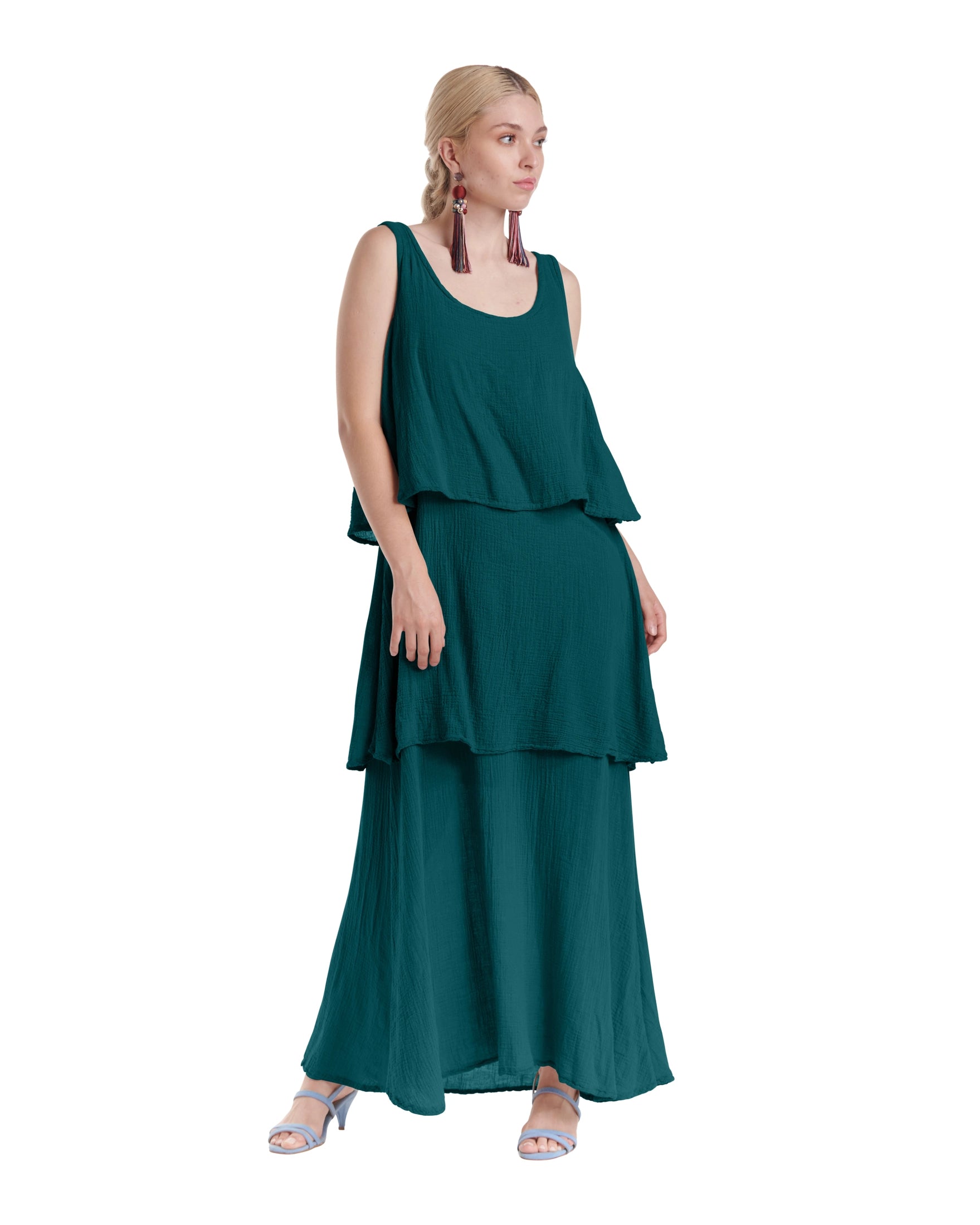 Dream Cotton Gauze Dress-Oh My Gauze