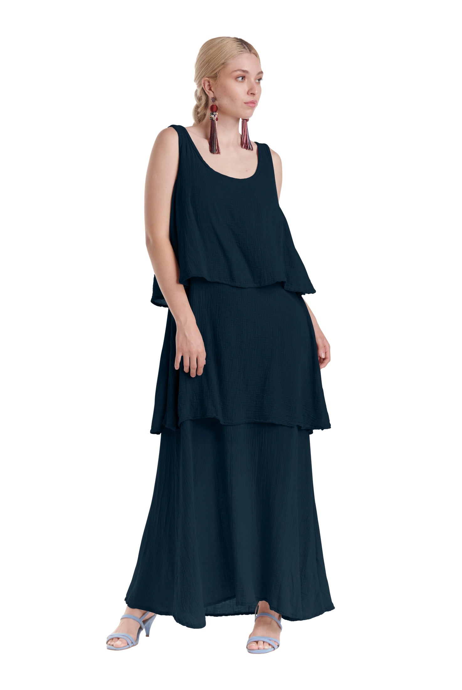 Dream Cotton Gauze Dress-Oh My Gauze