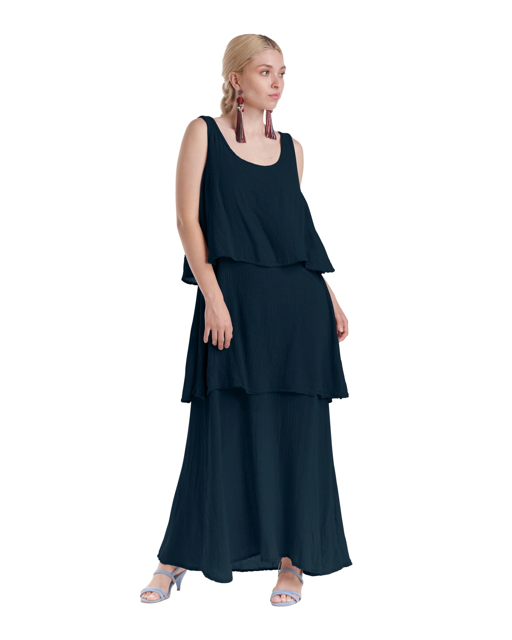 Dream Cotton Gauze Dress-Oh My Gauze
