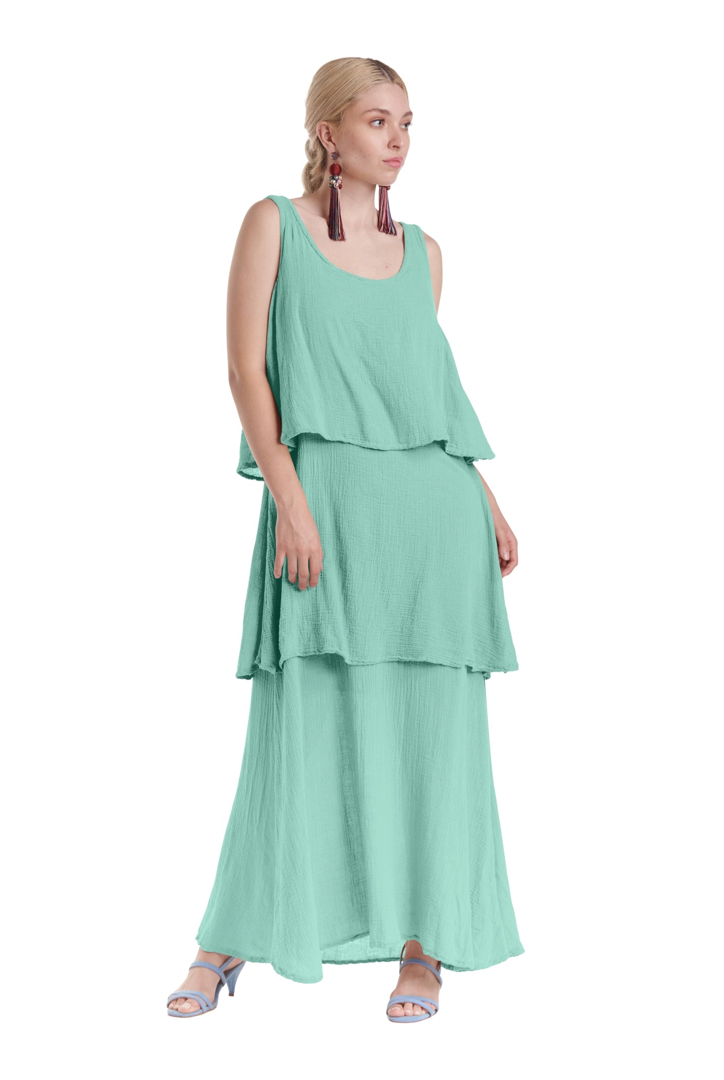 Dream Cotton Gauze Dress-Oh My Gauze