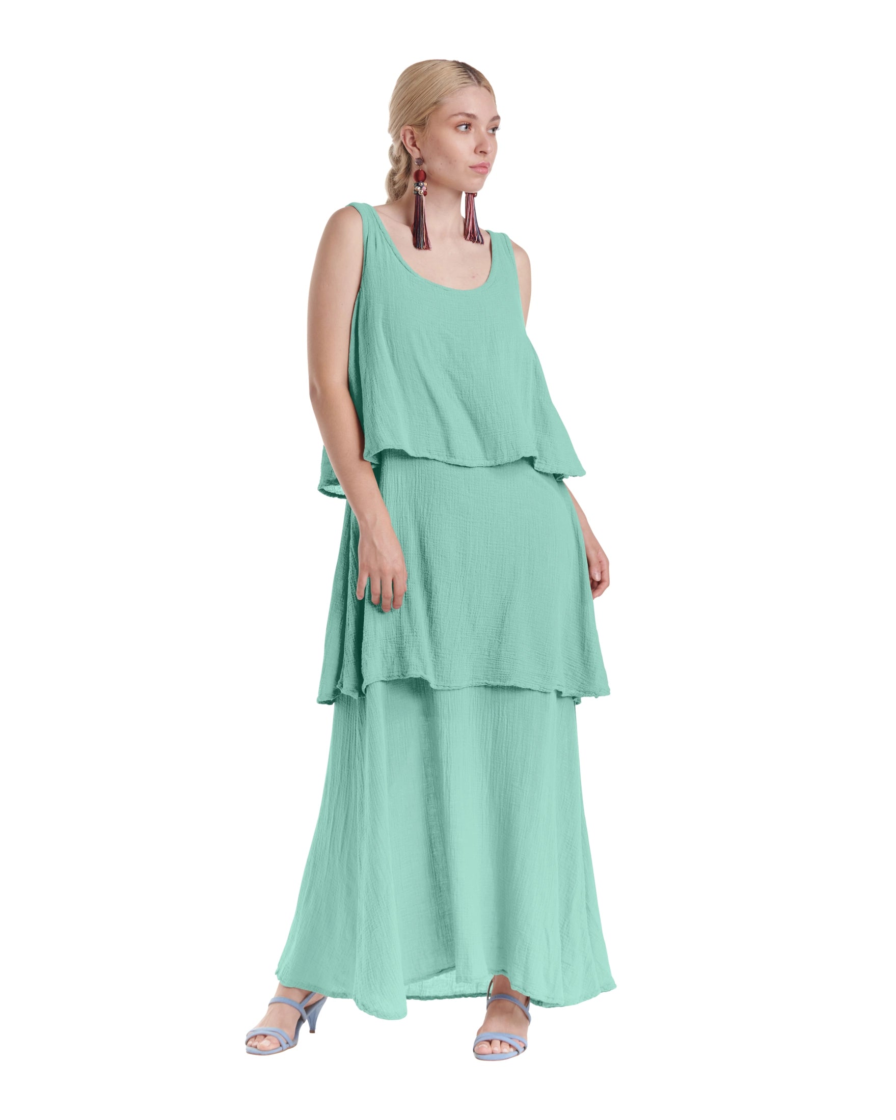 Dream Cotton Gauze Dress-Oh My Gauze