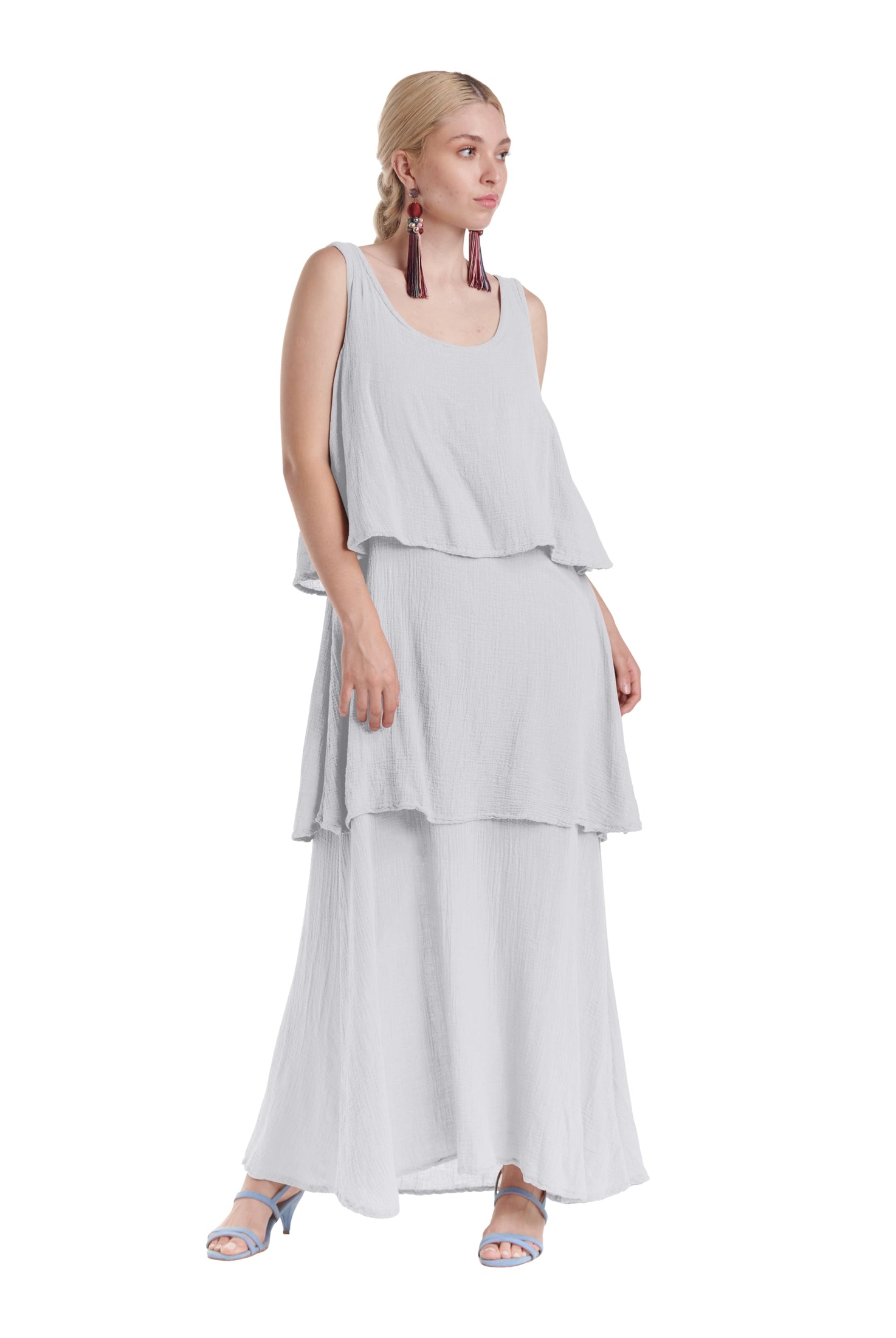 Dream Cotton Gauze Dress-Oh My Gauze