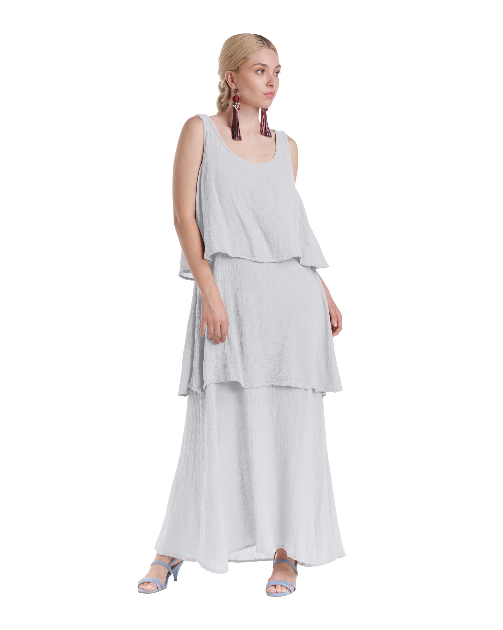Dream Cotton Gauze Dress-Oh My Gauze