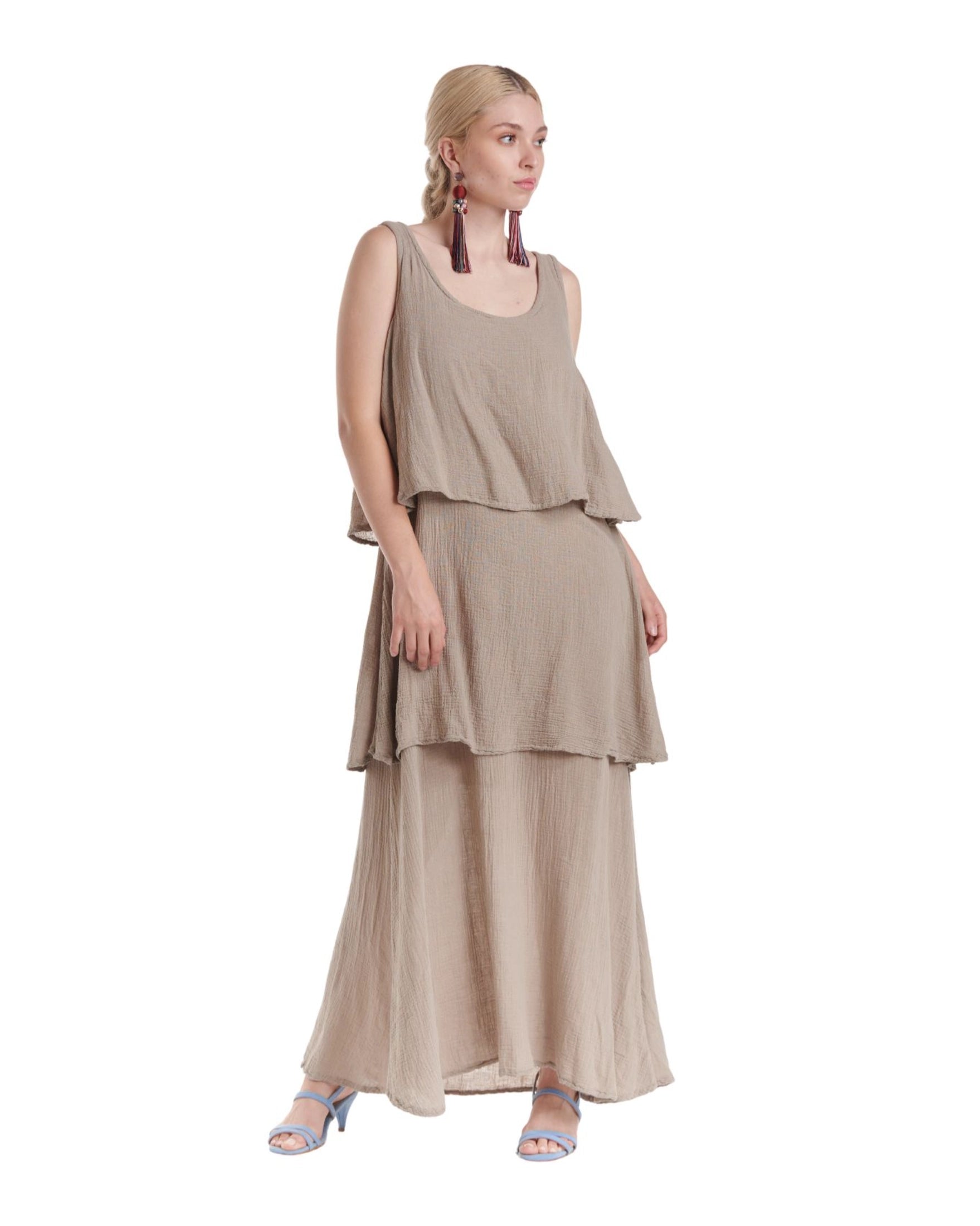 Dream Cotton Gauze Dress-Oh My Gauze