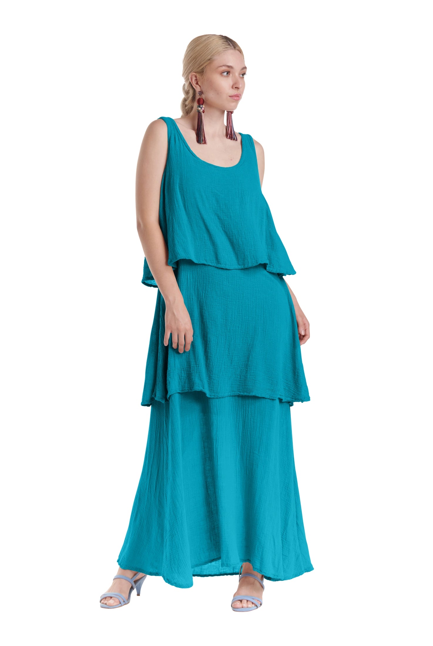 Dream Cotton Gauze Dress-Oh My Gauze