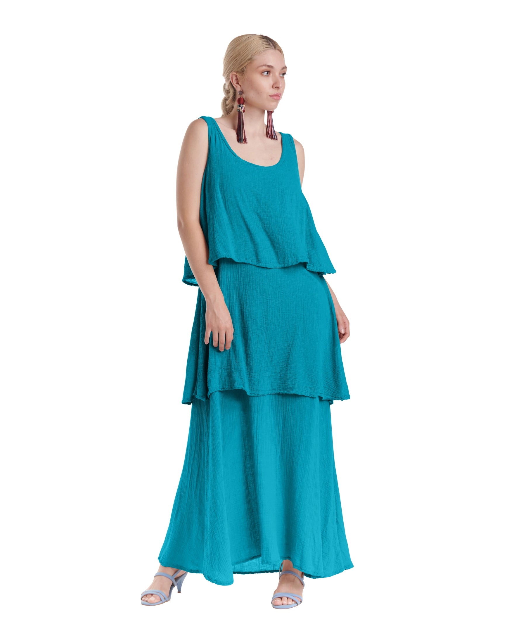 Dream Cotton Gauze Dress-Oh My Gauze