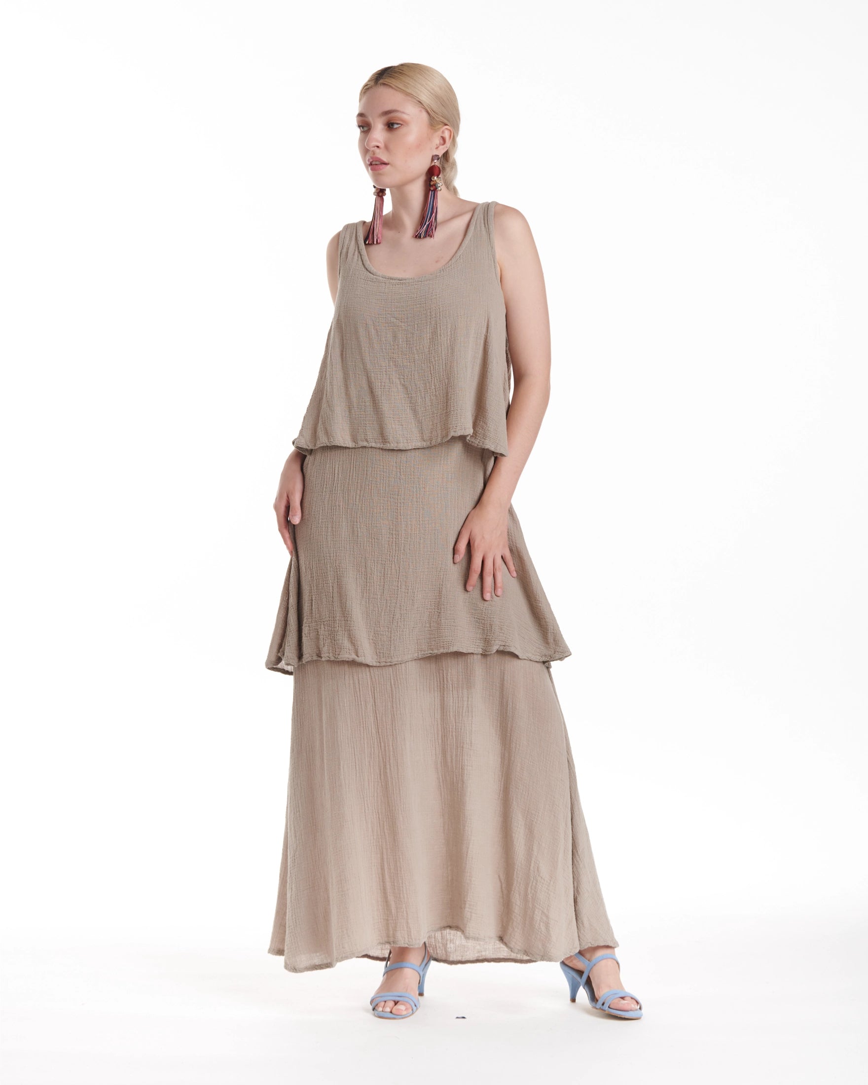 Dream Cotton Gauze Dress-Oh My Gauze