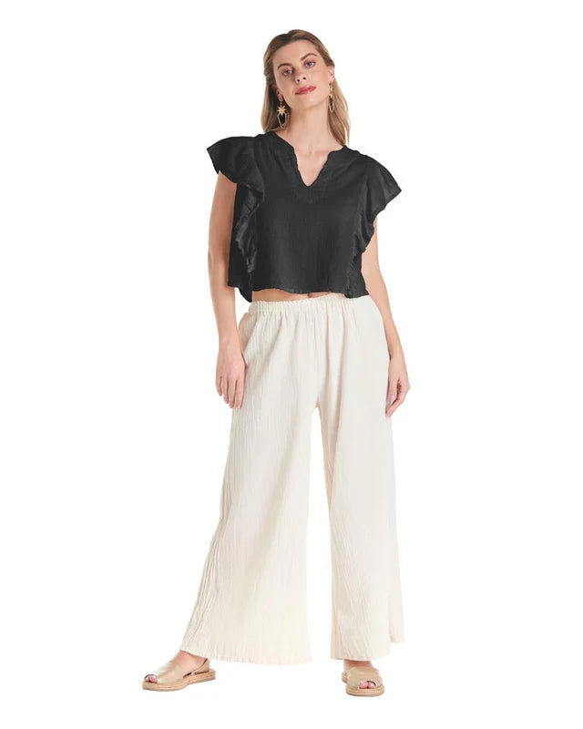 Emmeline Cotton Gauze Blouse - Final Sale-Oh My Gauze