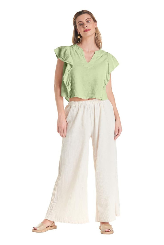 Emmeline Cotton Gauze Blouse – Final Sale-Oh My Gauze