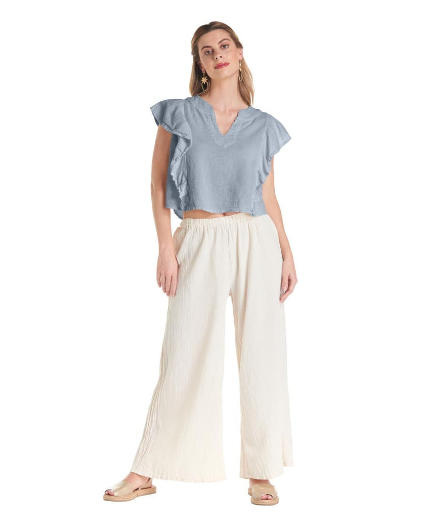 Emmeline Cotton Gauze Blouse – Final Sale-Oh My Gauze