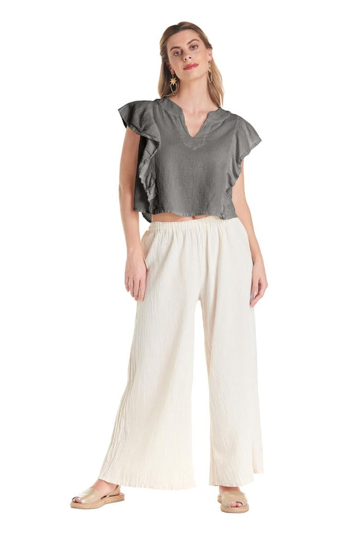 Emmeline Cotton Gauze Blouse – Final Sale-Oh My Gauze