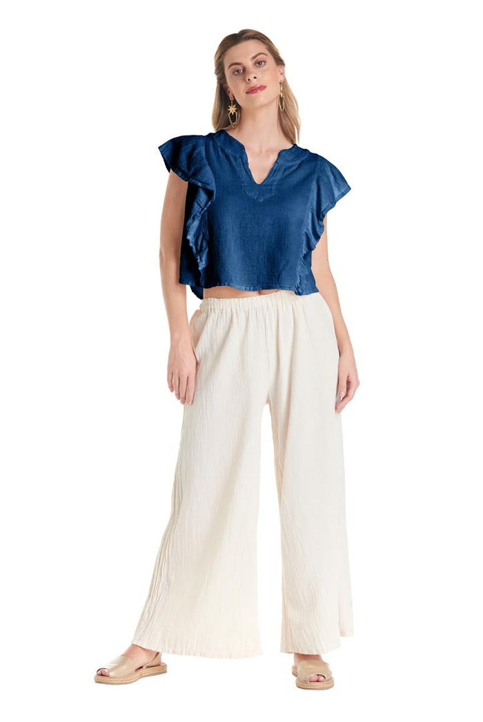 Emmeline Cotton Gauze Blouse – Final Sale-Oh My Gauze