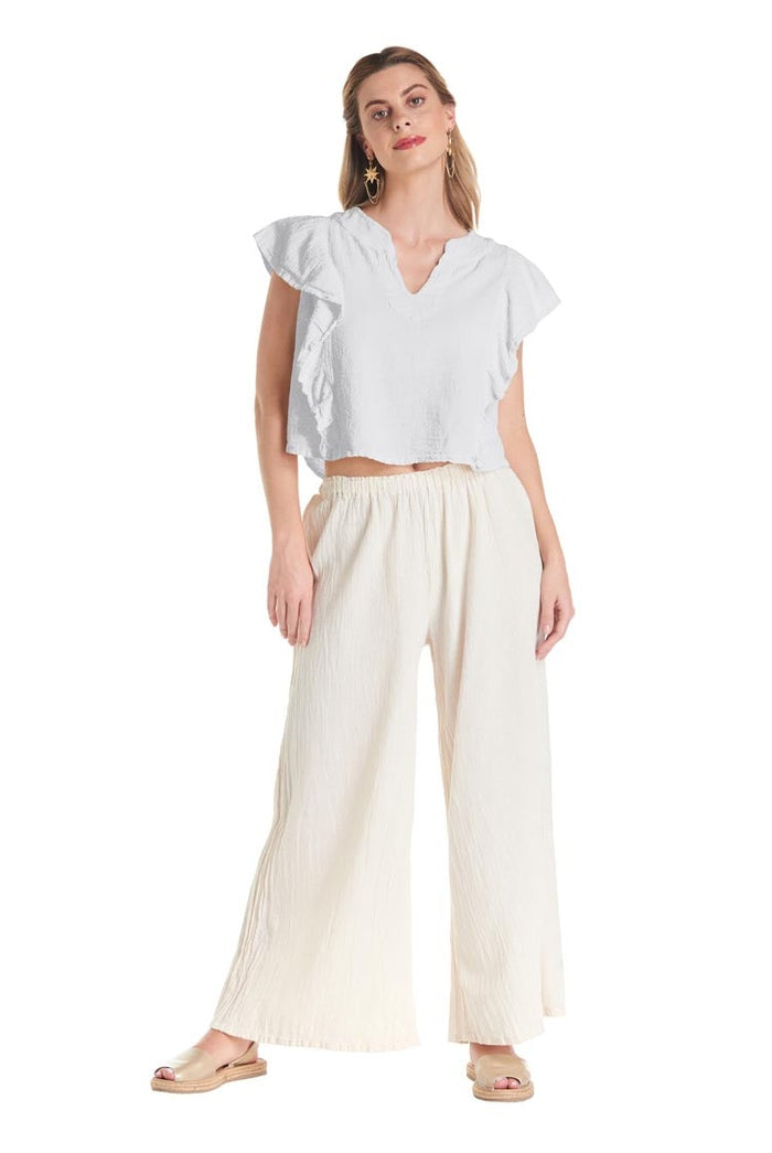 Emmeline Cotton Gauze Blouse – Final Sale-Oh My Gauze