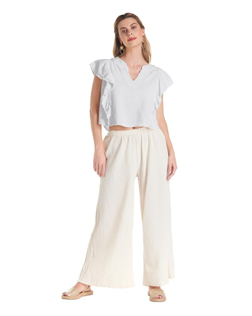 Emmeline Cotton Gauze Blouse – Final Sale-Oh My Gauze