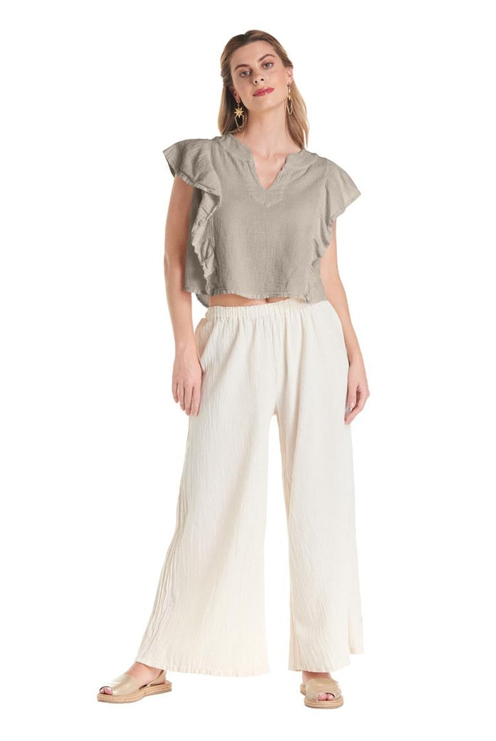 Emmeline Cotton Gauze Blouse – Final Sale-Oh My Gauze