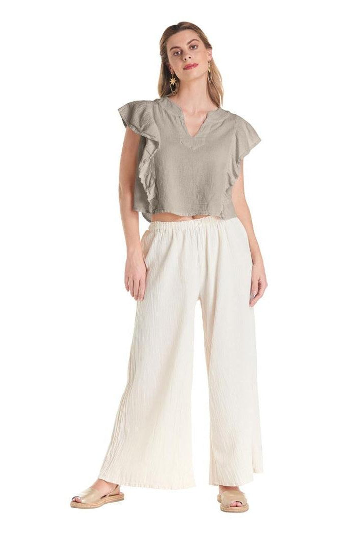 Emmeline Cotton Gauze Blouse – Final Sale-Oh My Gauze