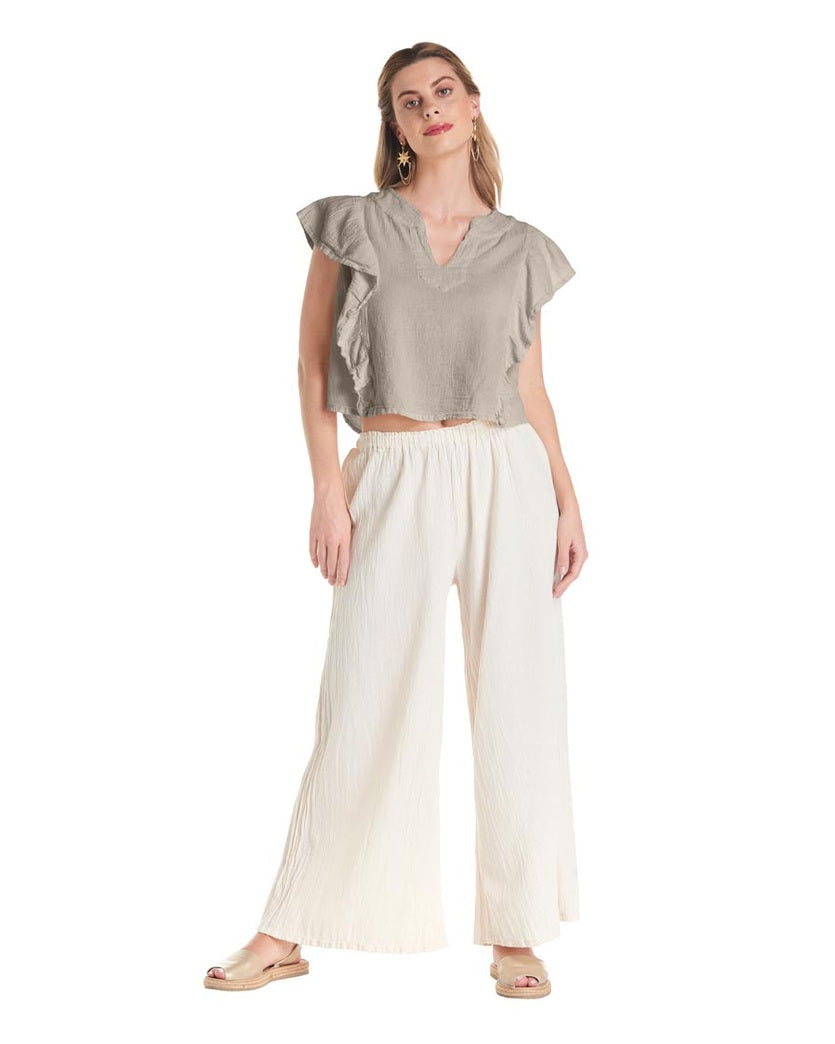 Emmeline Cotton Gauze Blouse – Final Sale-Oh My Gauze