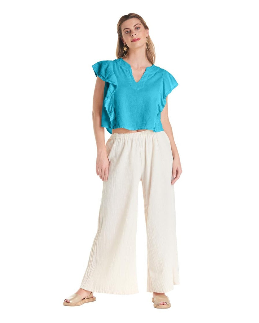 Emmeline Cotton Gauze Blouse – Final Sale-Oh My Gauze