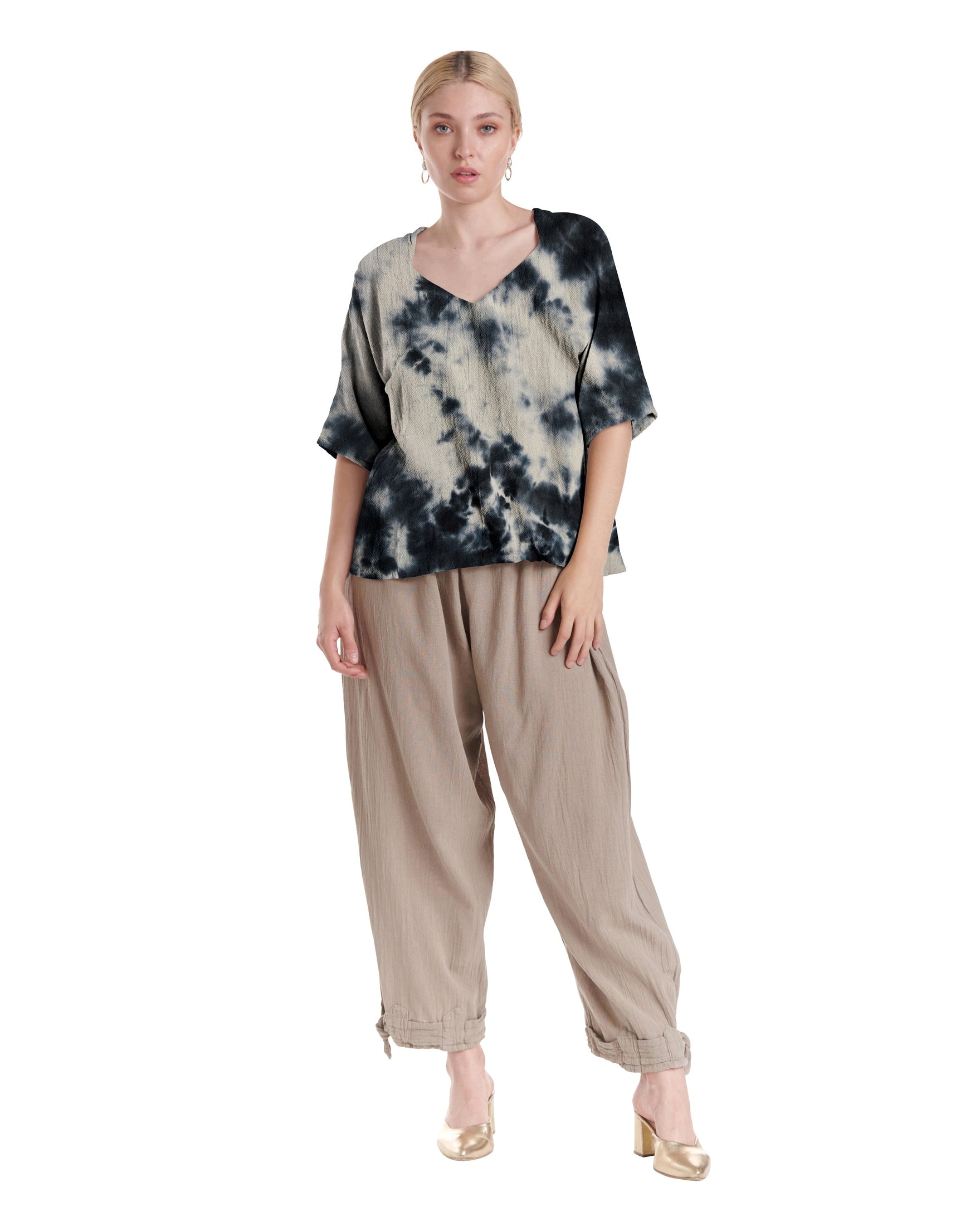 Erin Cotton Gauze Blouse-Oh My Gauze