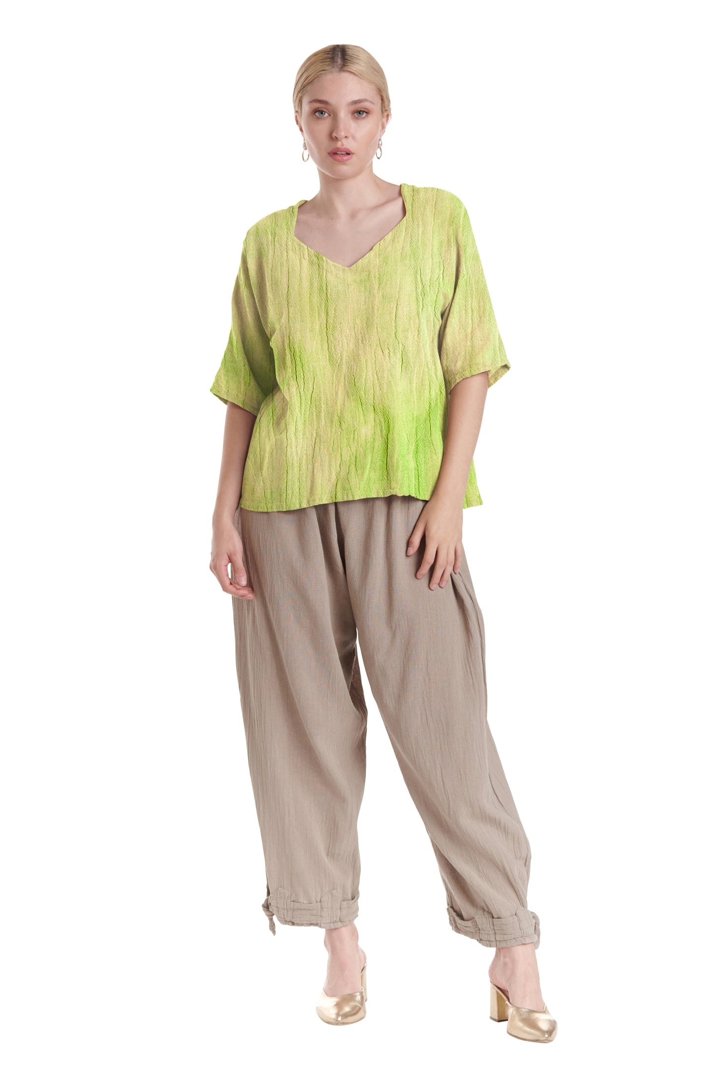 Erin Cotton Gauze Blouse-Oh My Gauze