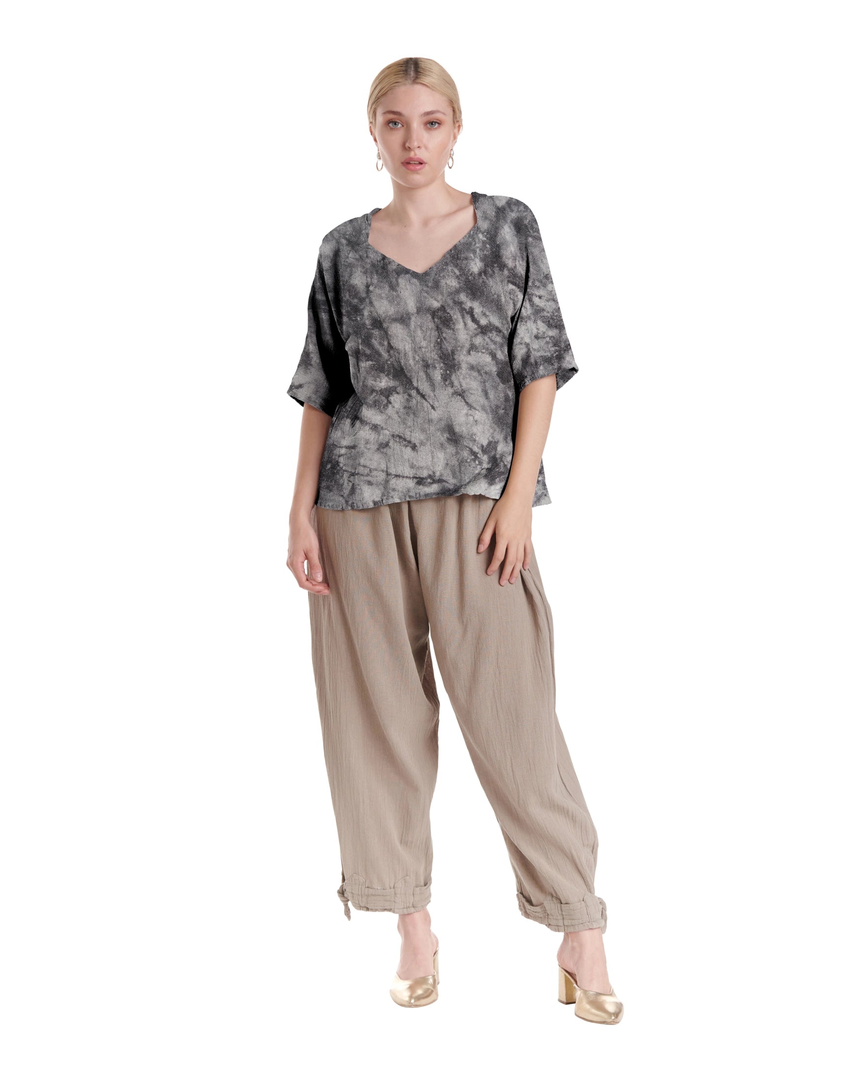 Erin Cotton Gauze Blouse-Oh My Gauze