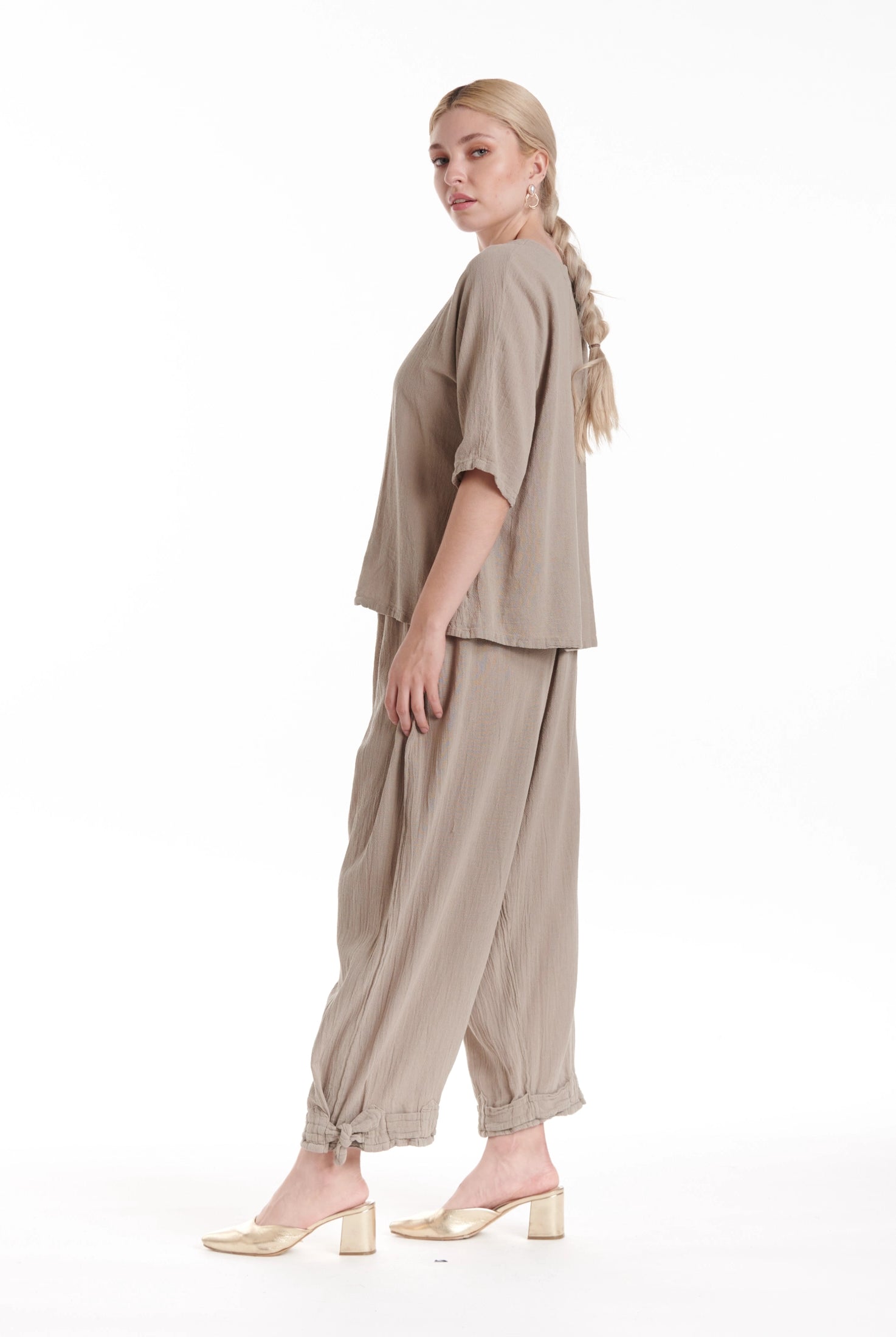 Erin Cotton Gauze Blouse-Oh My Gauze
