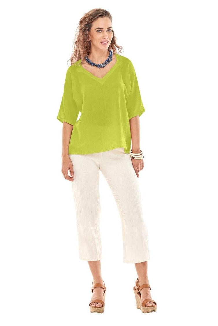 Erin Cotton Gauze Blouse-Oh My Gauze