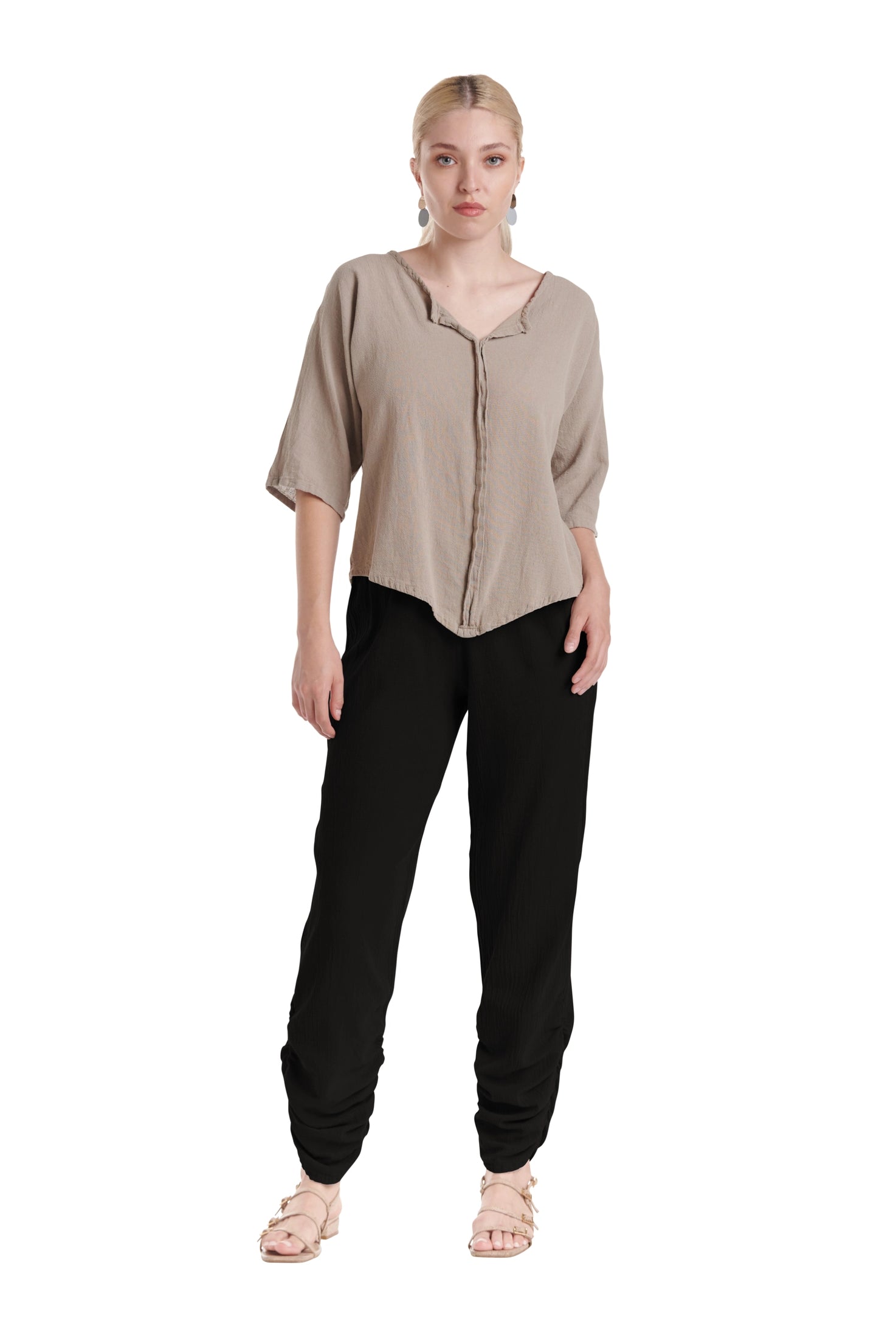 Essie Cotton Gauze Pants-Oh My Gauze