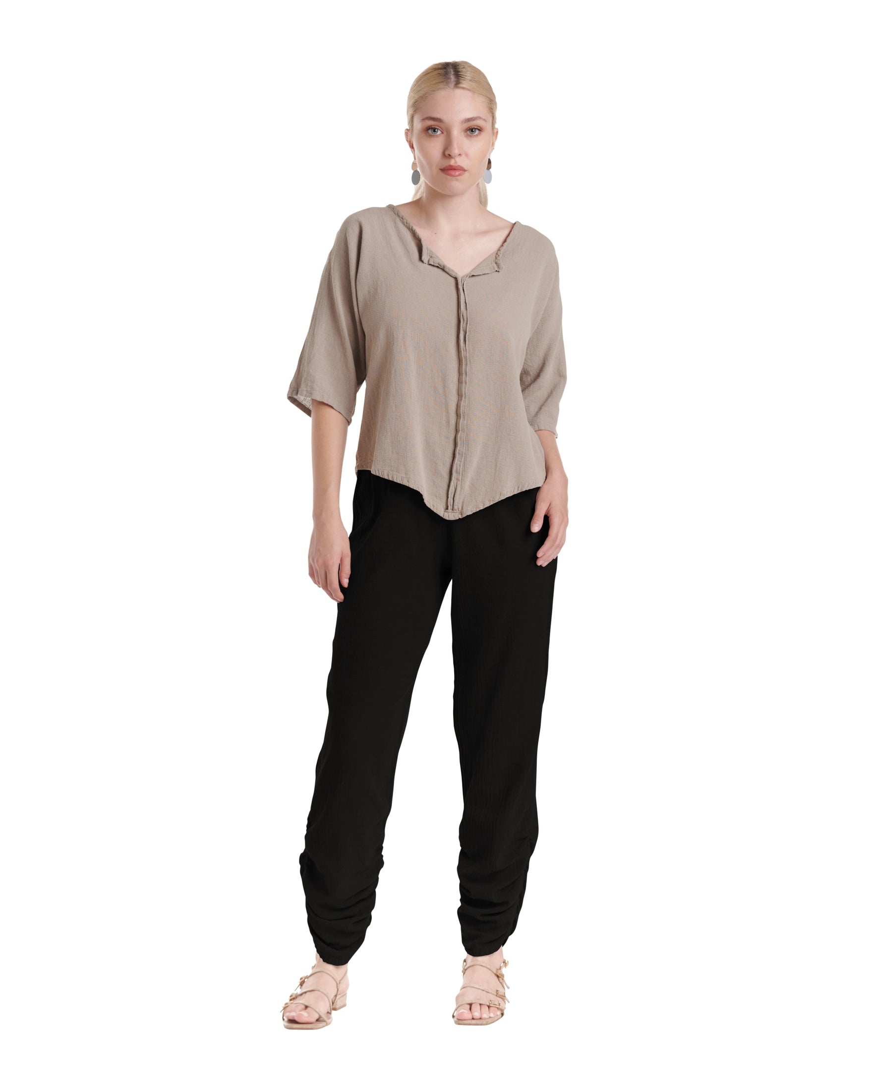 Essie Cotton Gauze Pants-Oh My Gauze