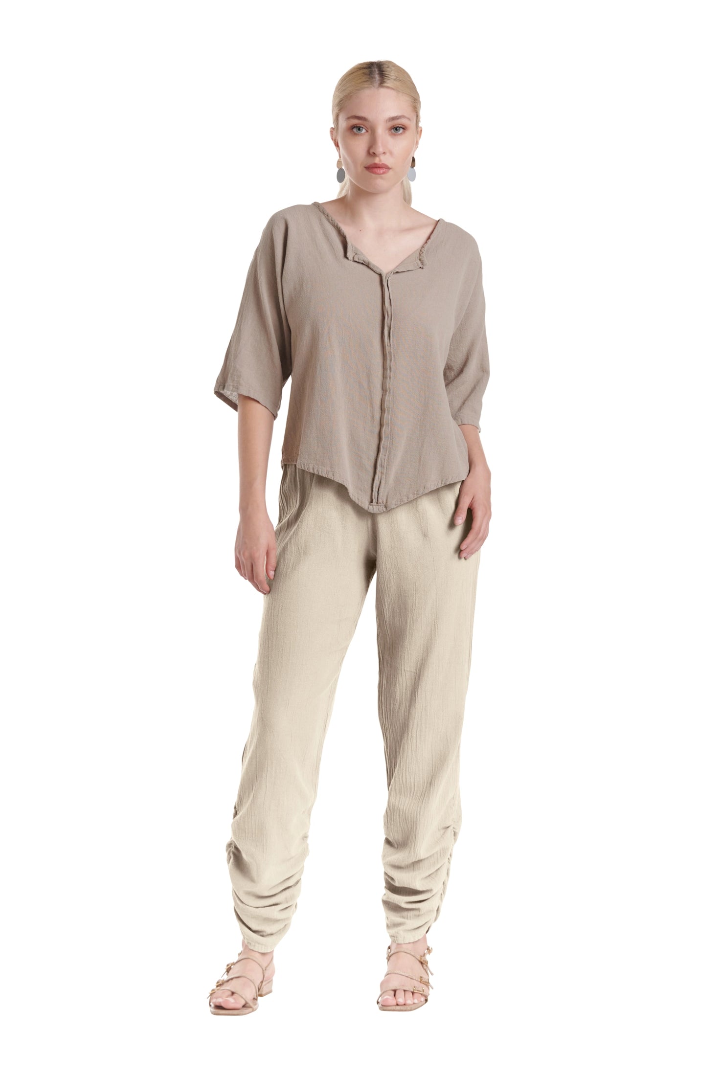 Essie Cotton Gauze Pants-Oh My Gauze