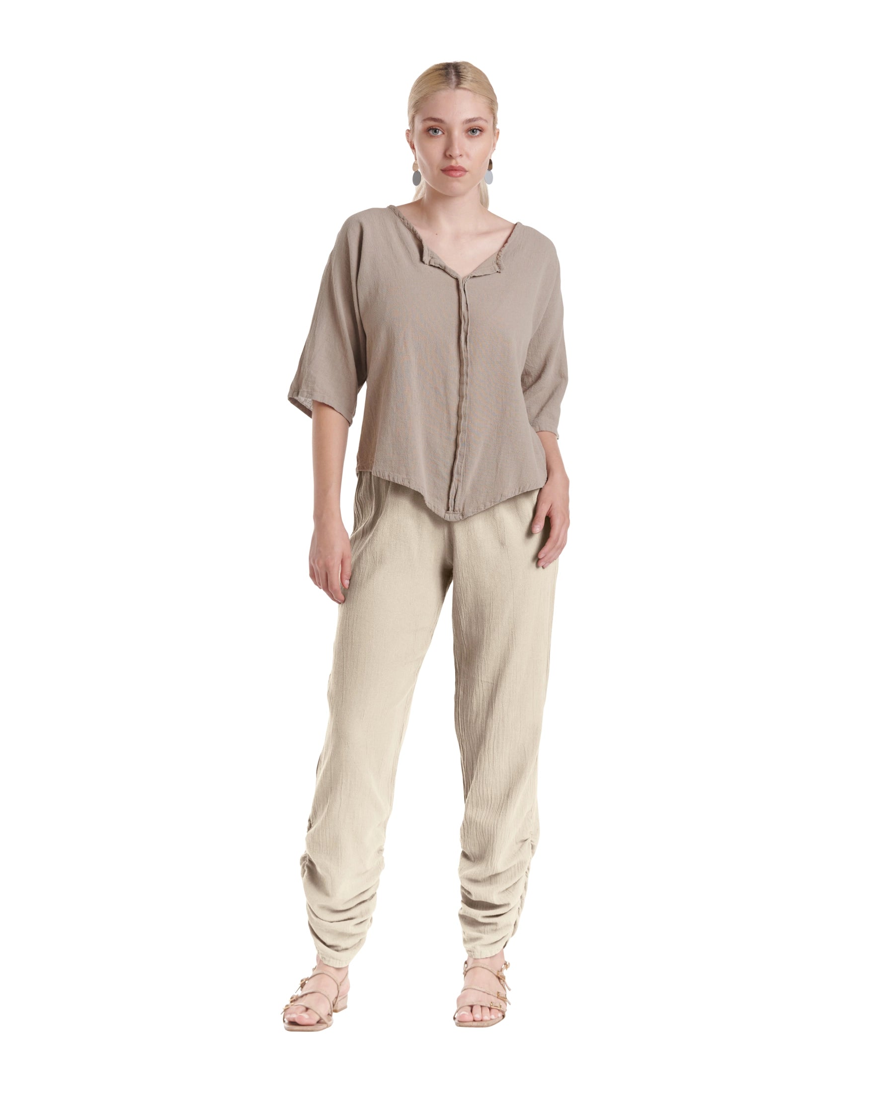 Essie Cotton Gauze Pants-Oh My Gauze