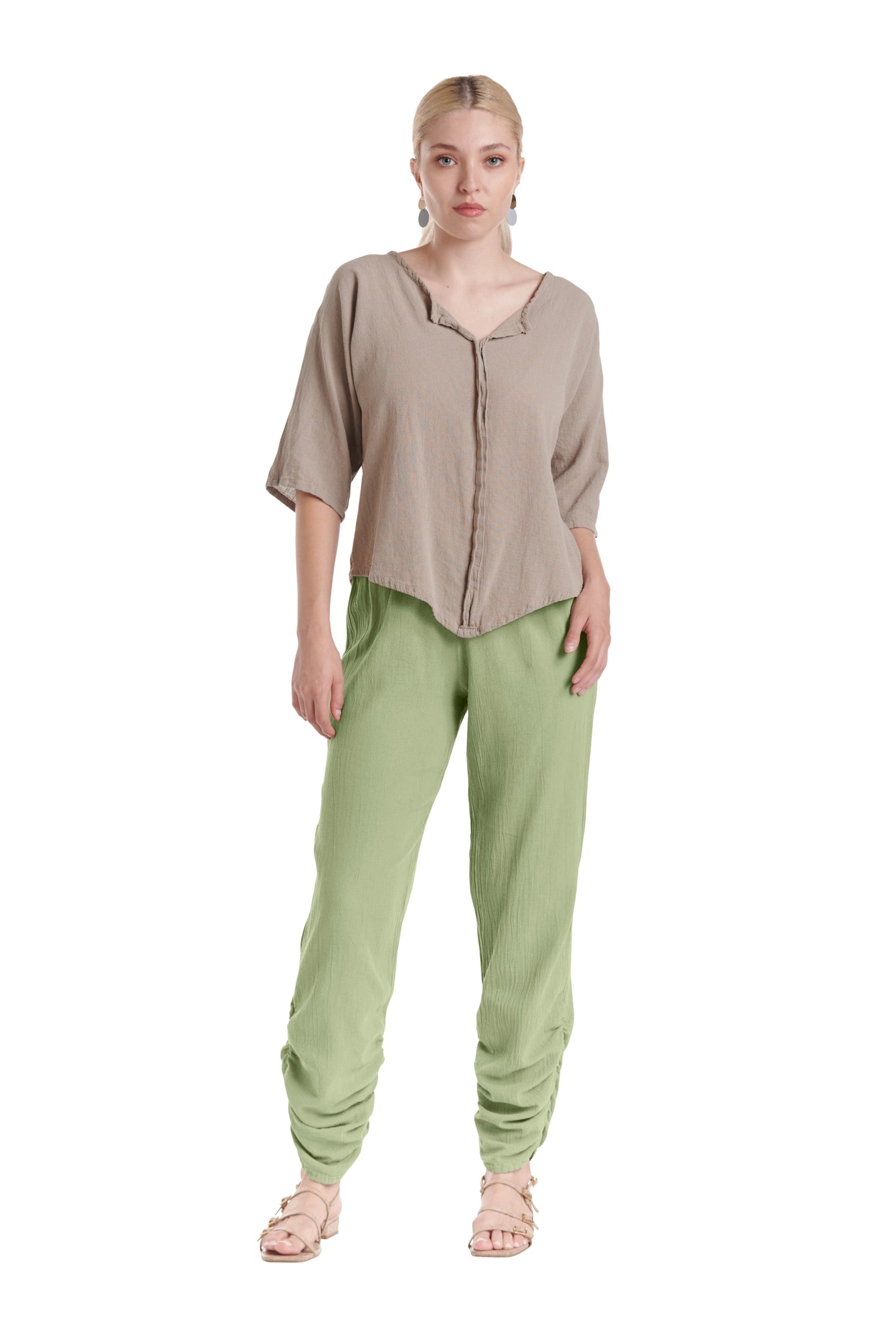 Essie Cotton Gauze Pants-Oh My Gauze