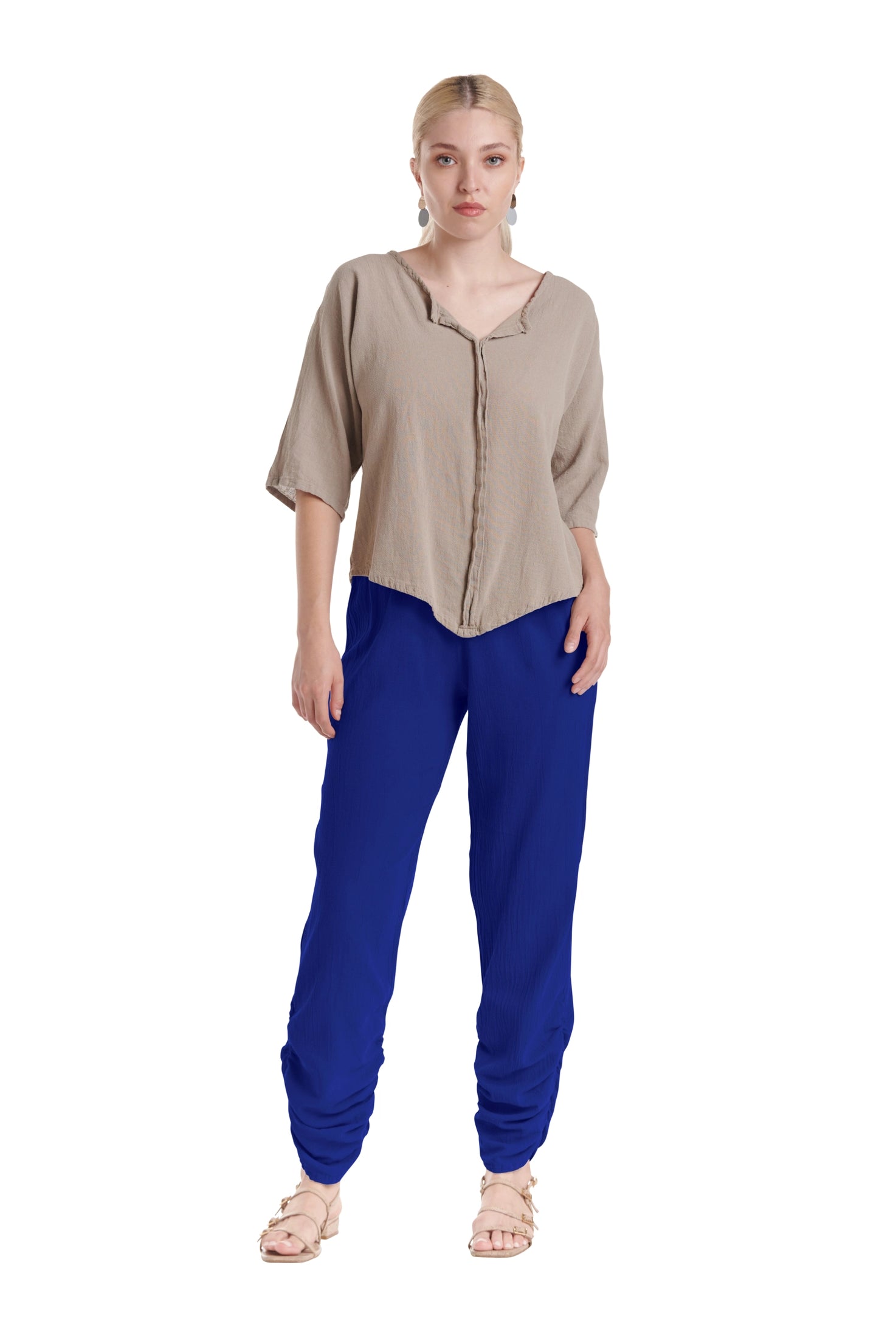 Essie Cotton Gauze Pants-Oh My Gauze