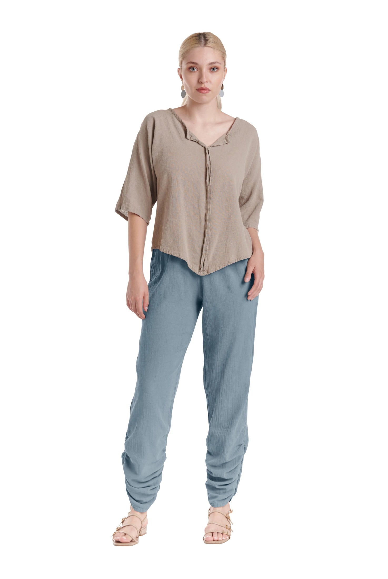 Essie Cotton Gauze Pants-Oh My Gauze