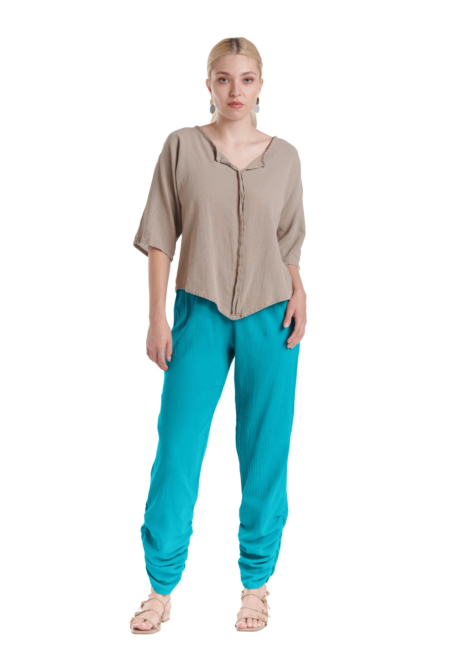 Essie Cotton Gauze Pants-Oh My Gauze