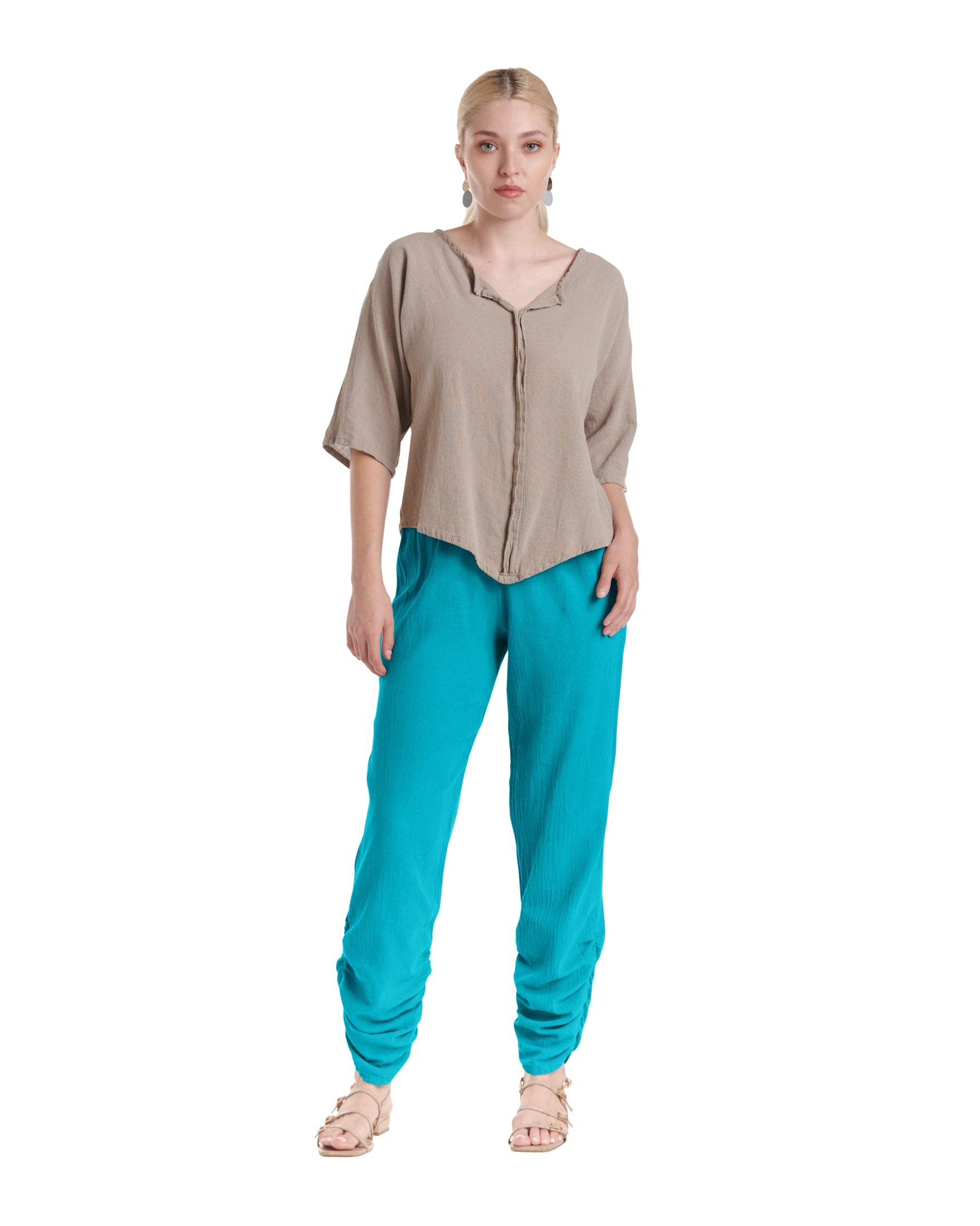 Essie Cotton Gauze Pants-Oh My Gauze