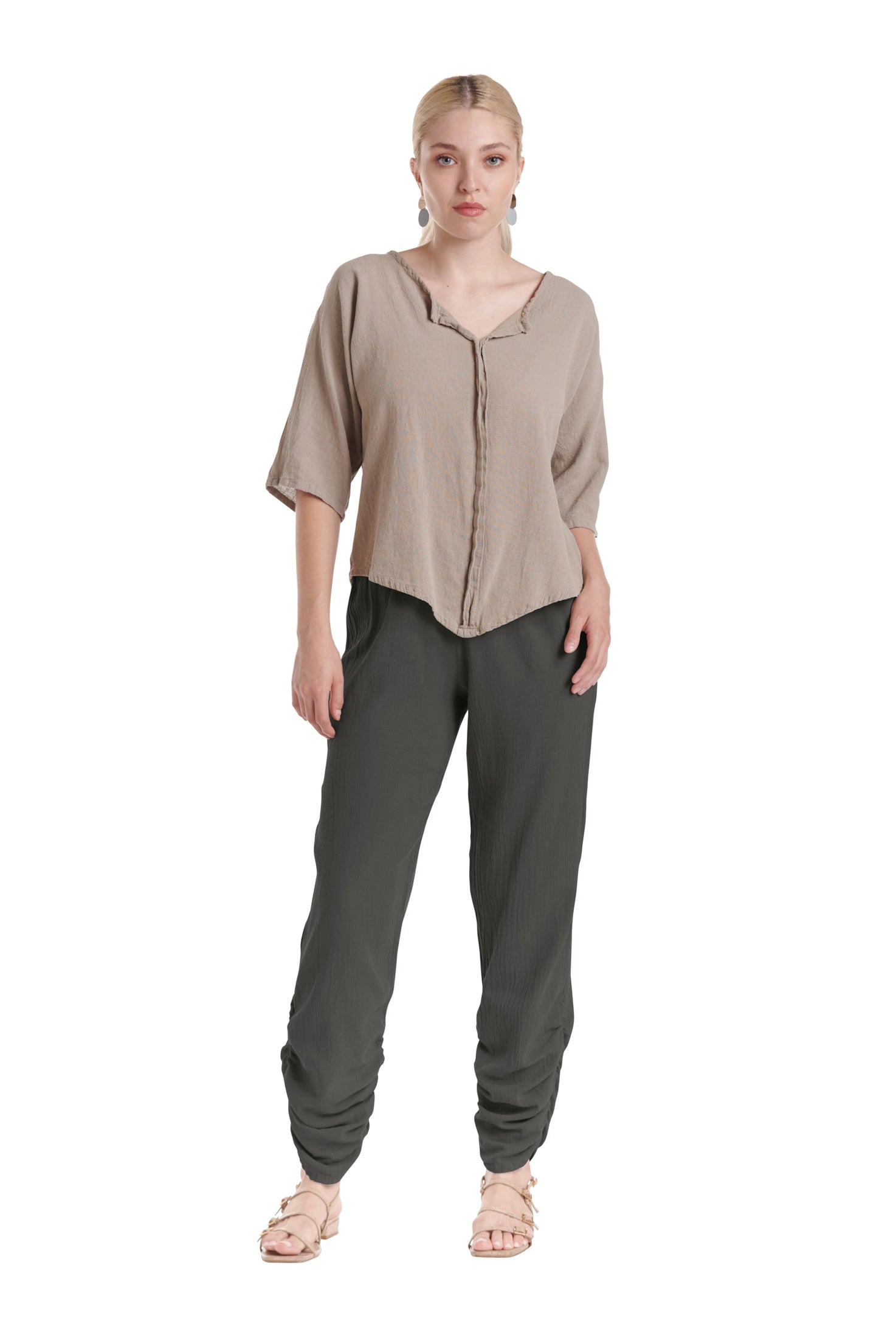 Essie Cotton Gauze Pants-Oh My Gauze