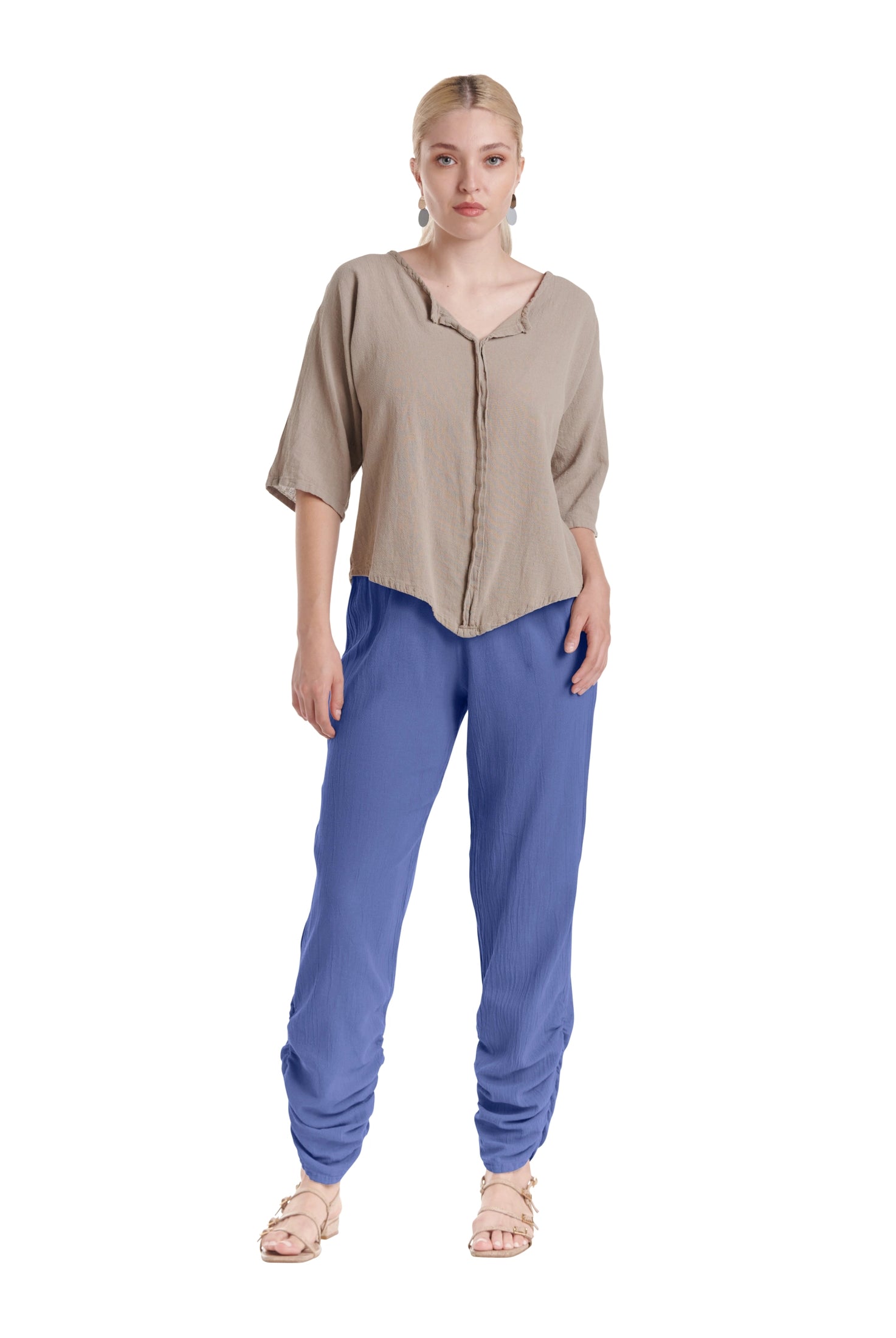 Essie Cotton Gauze Pants-Oh My Gauze