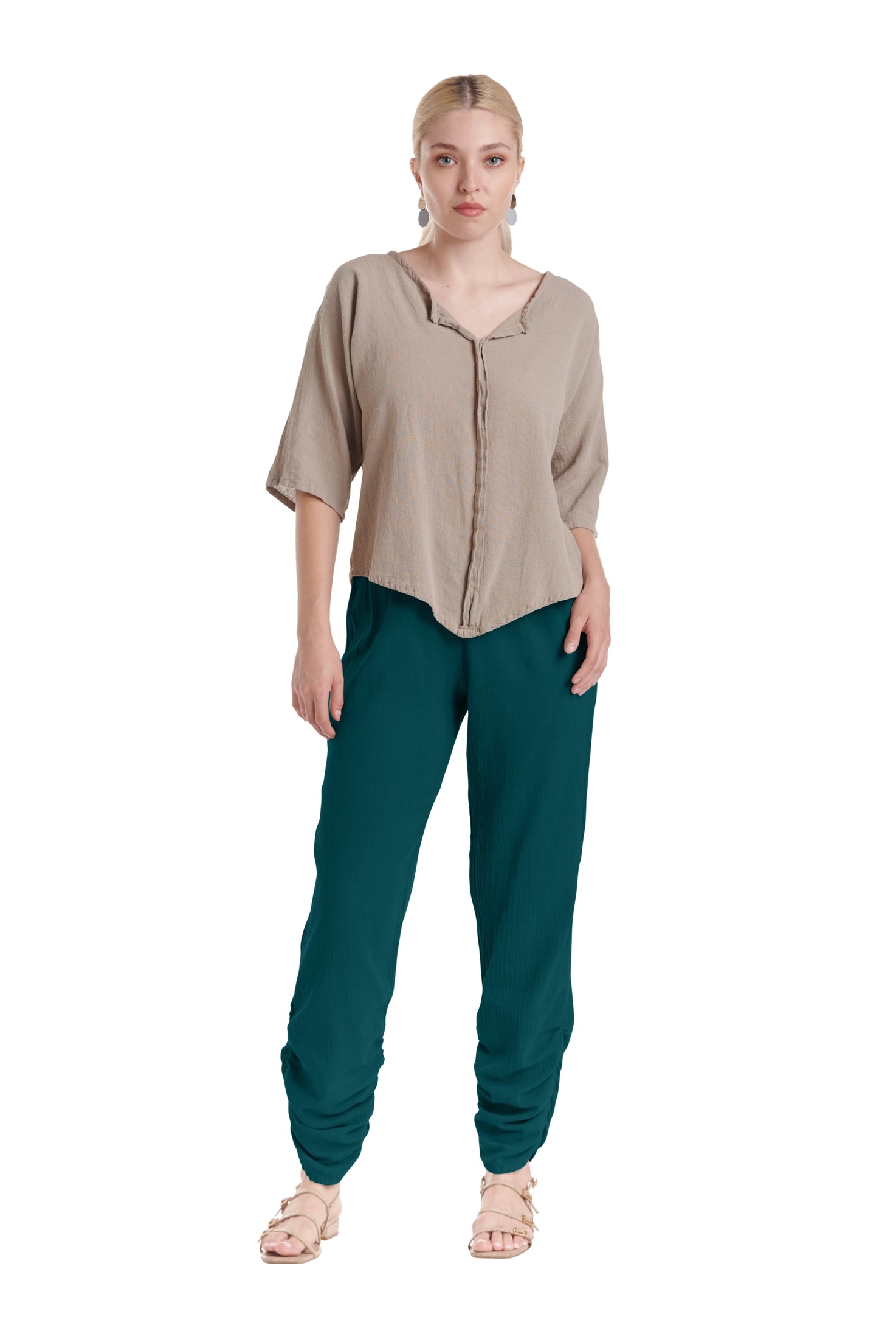 Essie Cotton Gauze Pants-Oh My Gauze