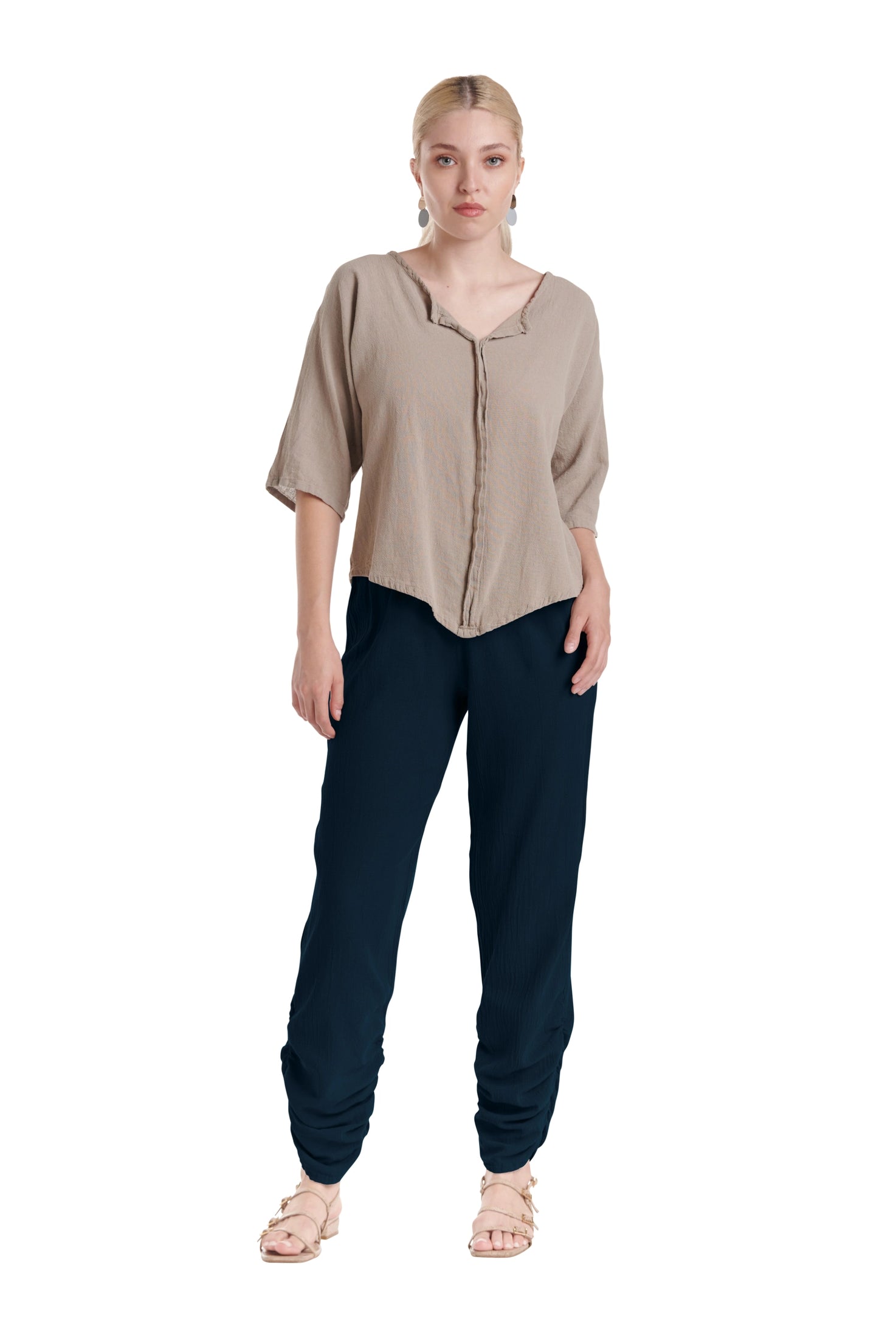 Essie Cotton Gauze Pants-Oh My Gauze