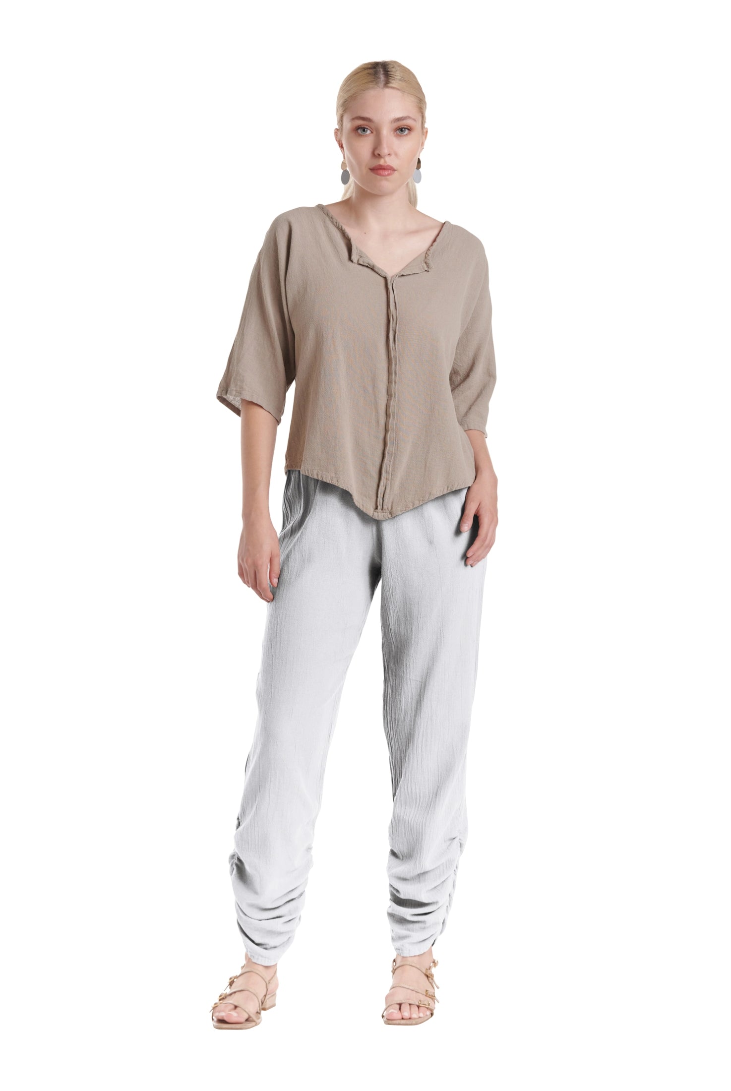 Essie Cotton Gauze Pants-Oh My Gauze