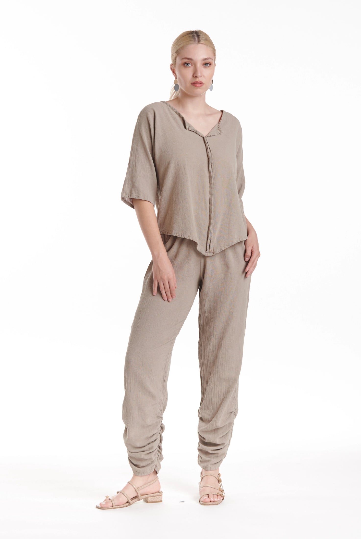 Essie Cotton Gauze Pants-Oh My Gauze
