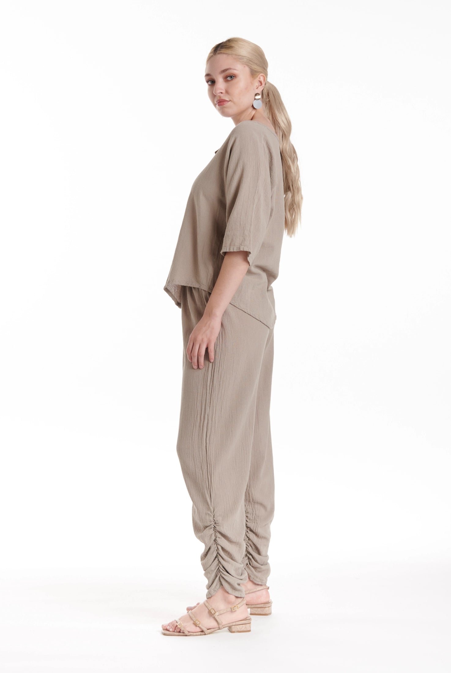 Essie Cotton Gauze Pants-Oh My Gauze