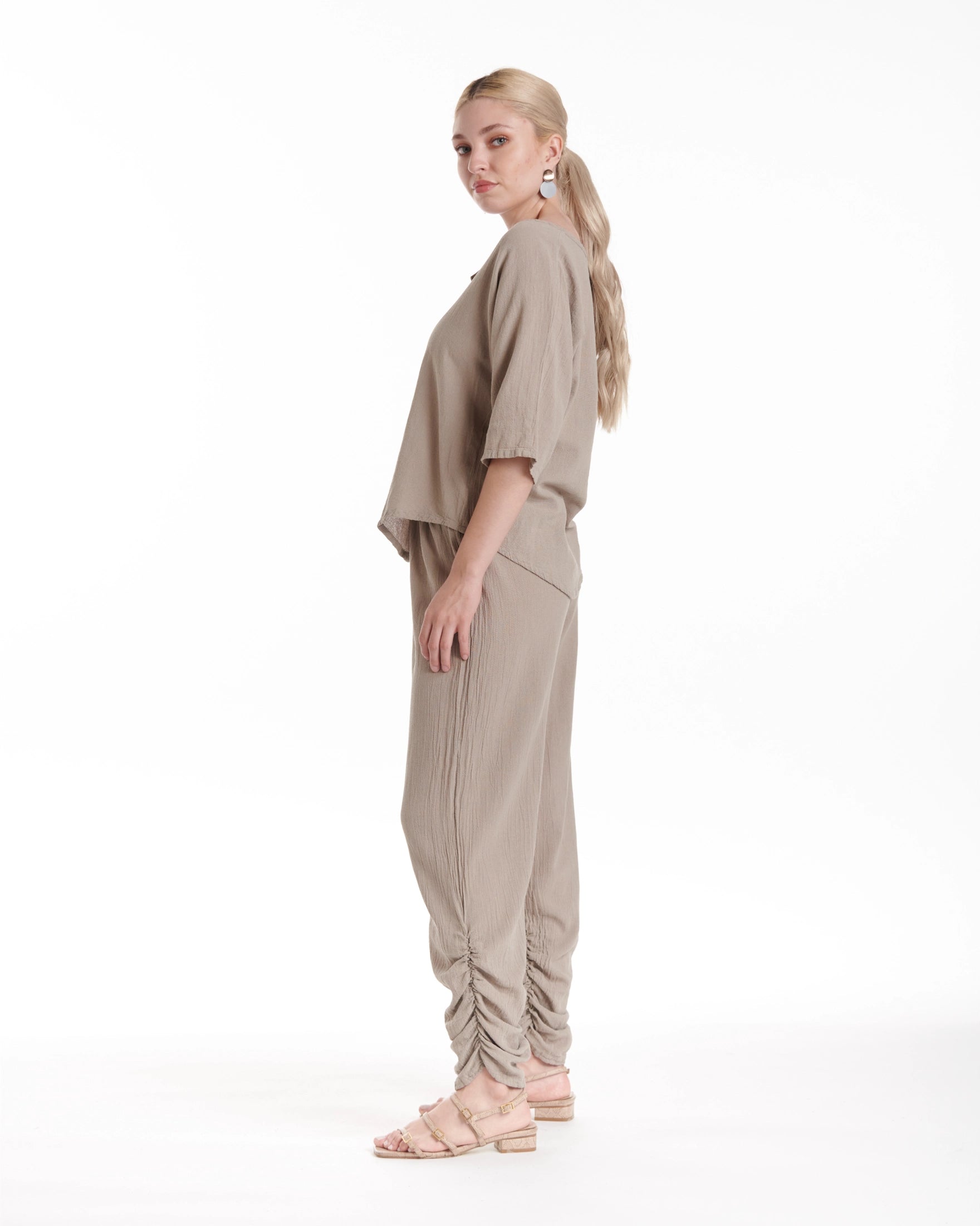 Essie Cotton Gauze Pants-Oh My Gauze