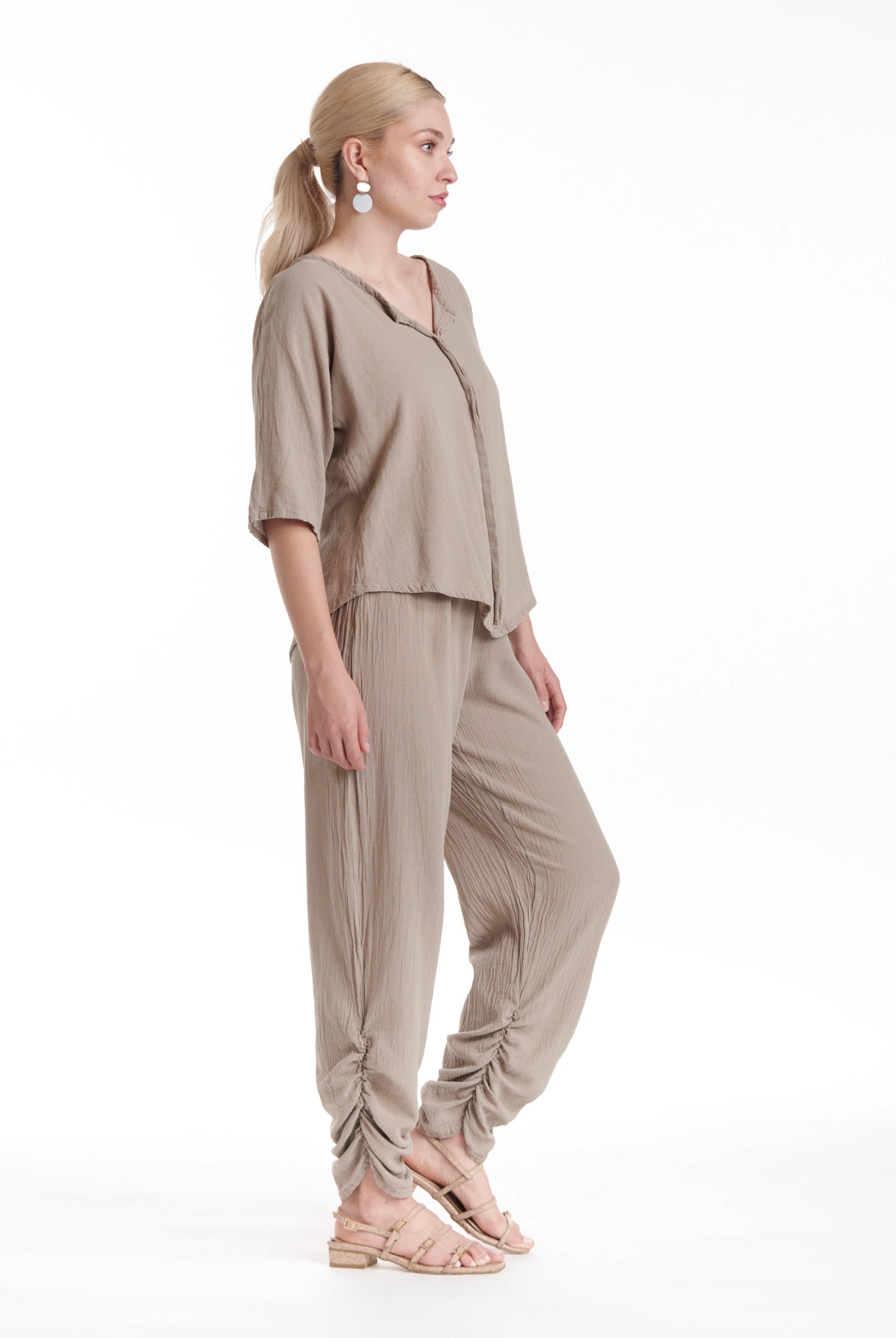 Essie Cotton Gauze Pants-Oh My Gauze