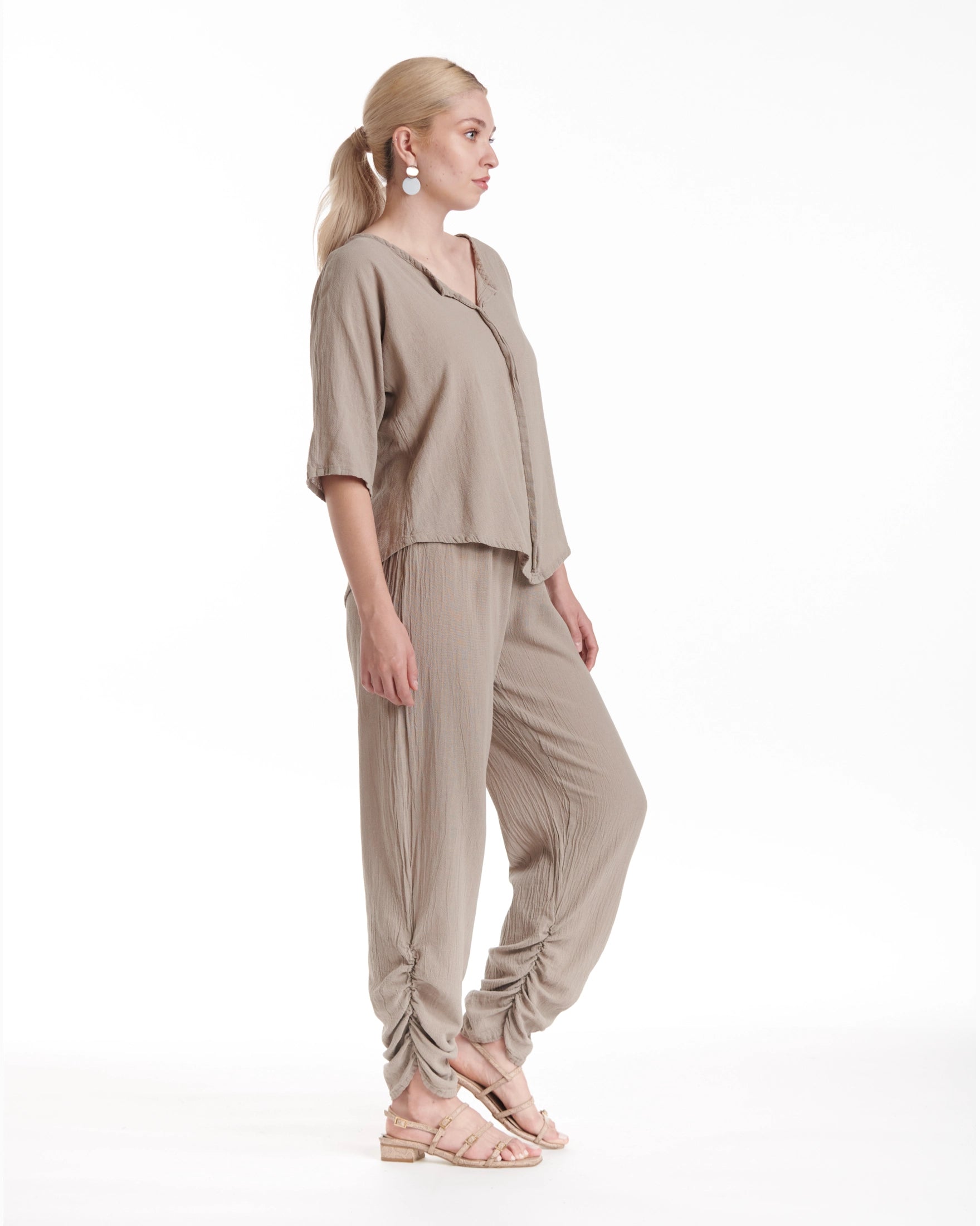 Essie Cotton Gauze Pants-Oh My Gauze