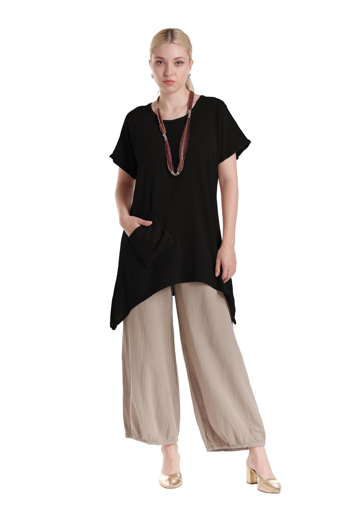 Faith Cotton Gauze Blouse-Oh My Gauze