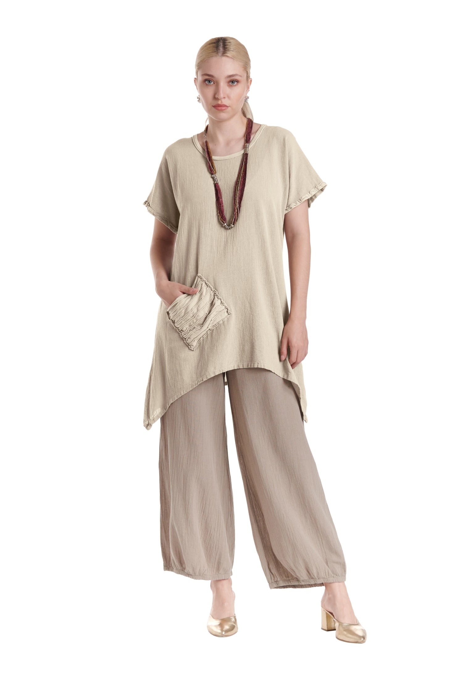 Faith Cotton Gauze Blouse-Oh My Gauze
