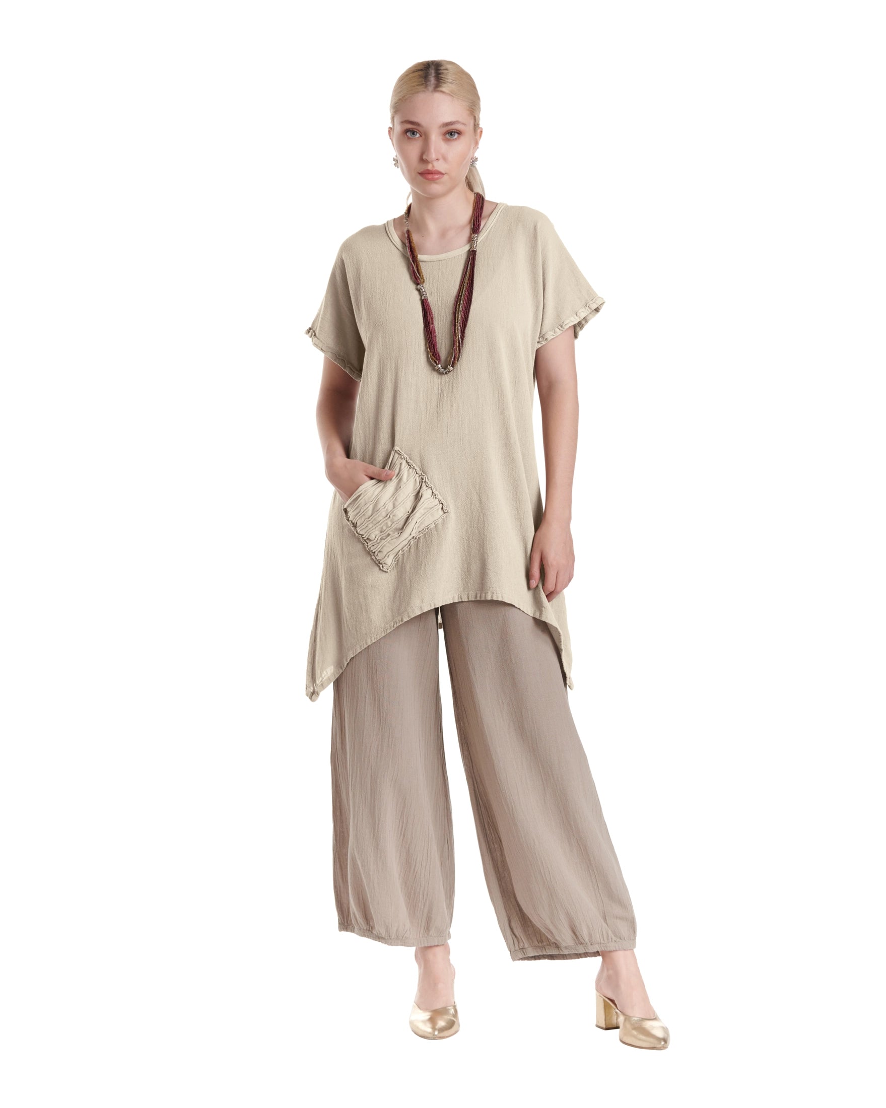 Faith Cotton Gauze Blouse-Oh My Gauze